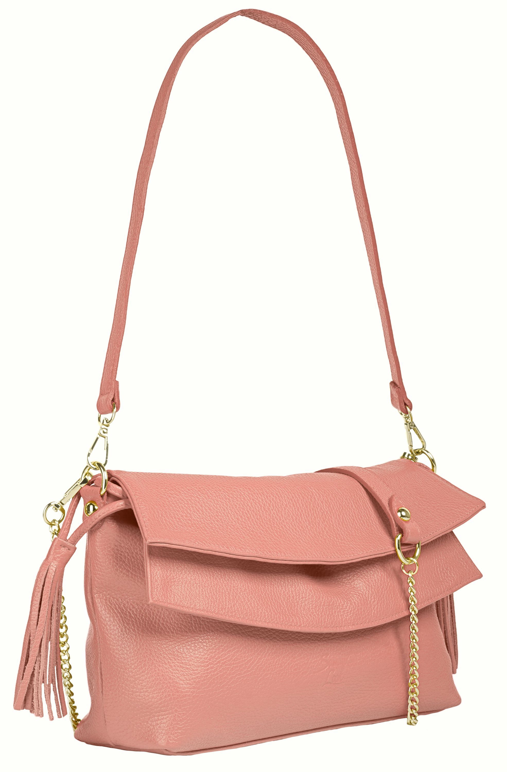 Samantha Look Schoudertas echt leer, made in italy