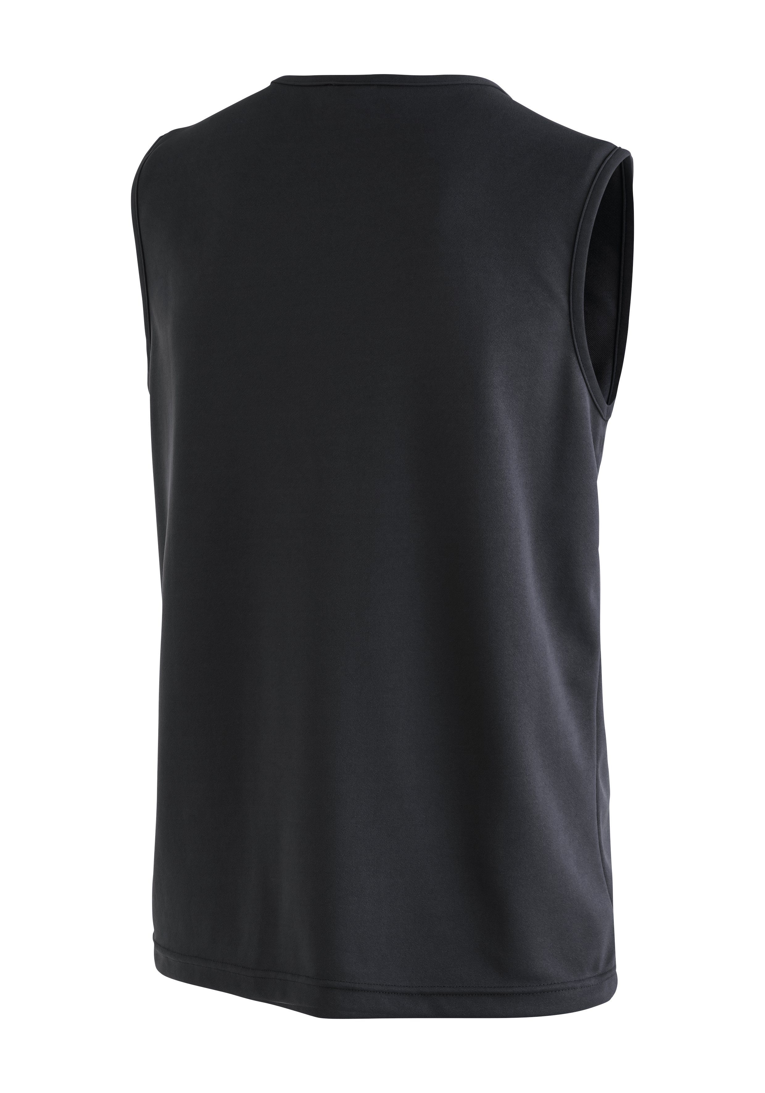 Maier Sports Functioneel shirt Peter Heren rondhals tanktop, pique outdoor-shirt, sneldrogend