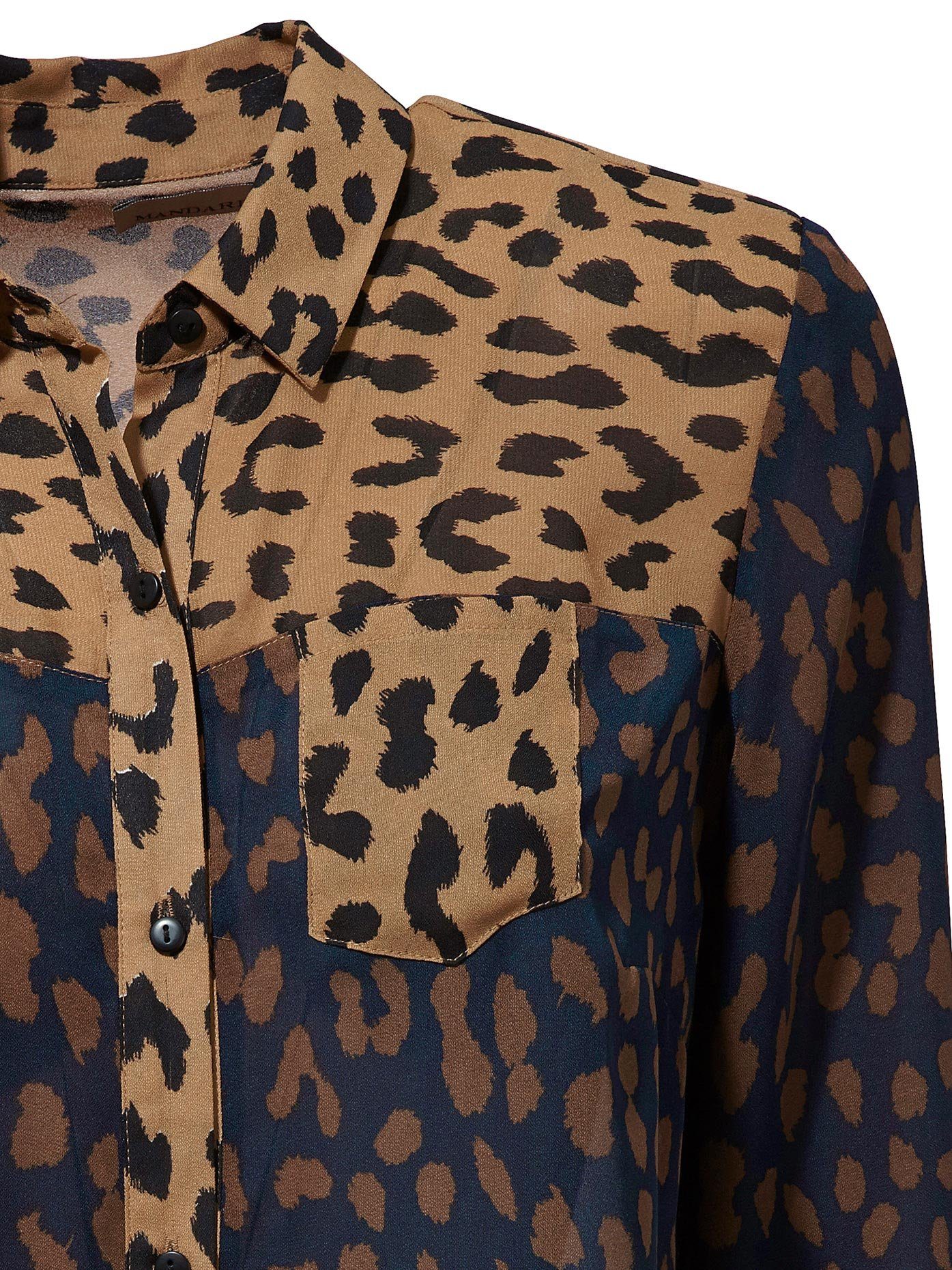 heine Gedessineerde blouse