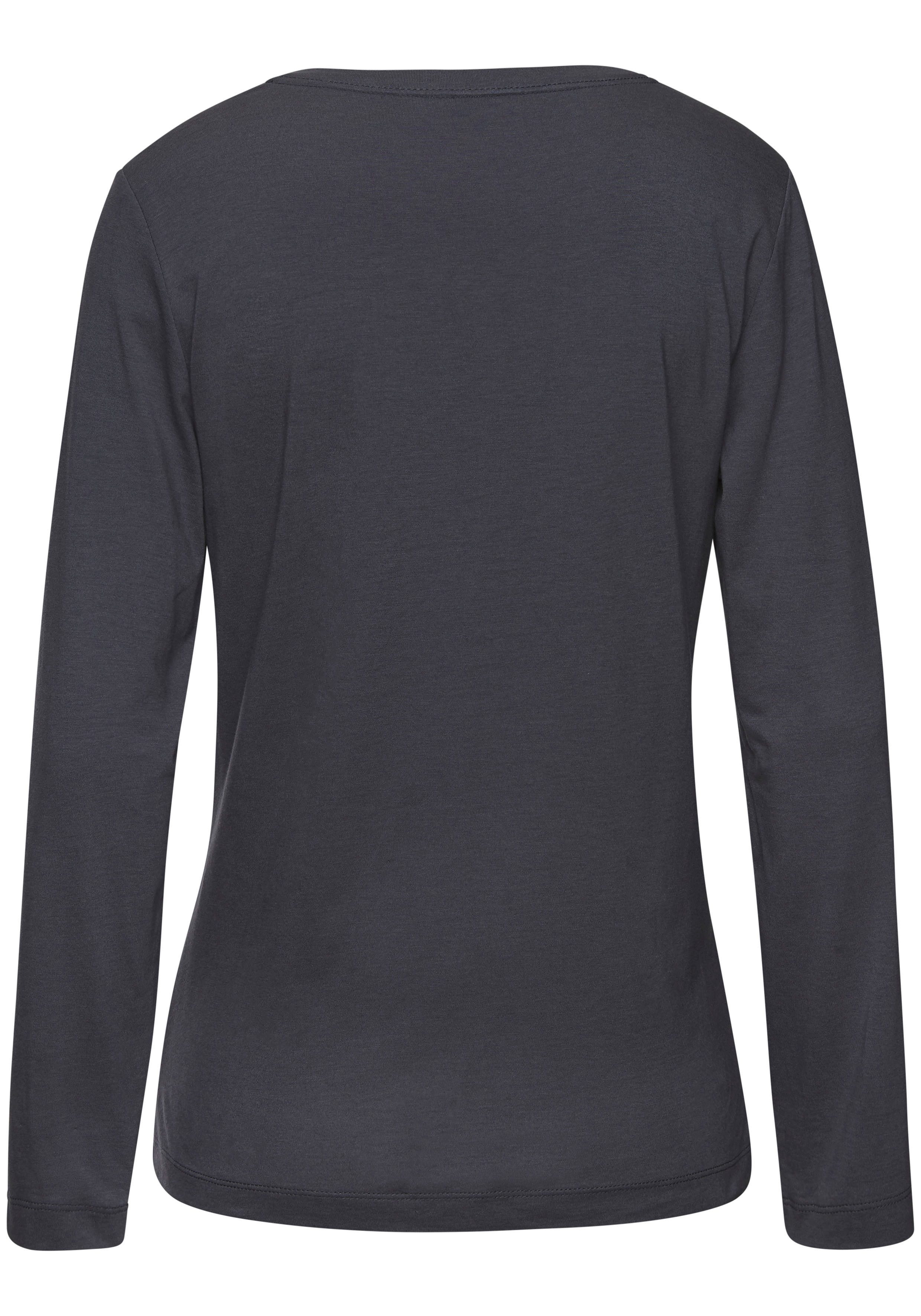 Lascana Pyjama top met folieprint