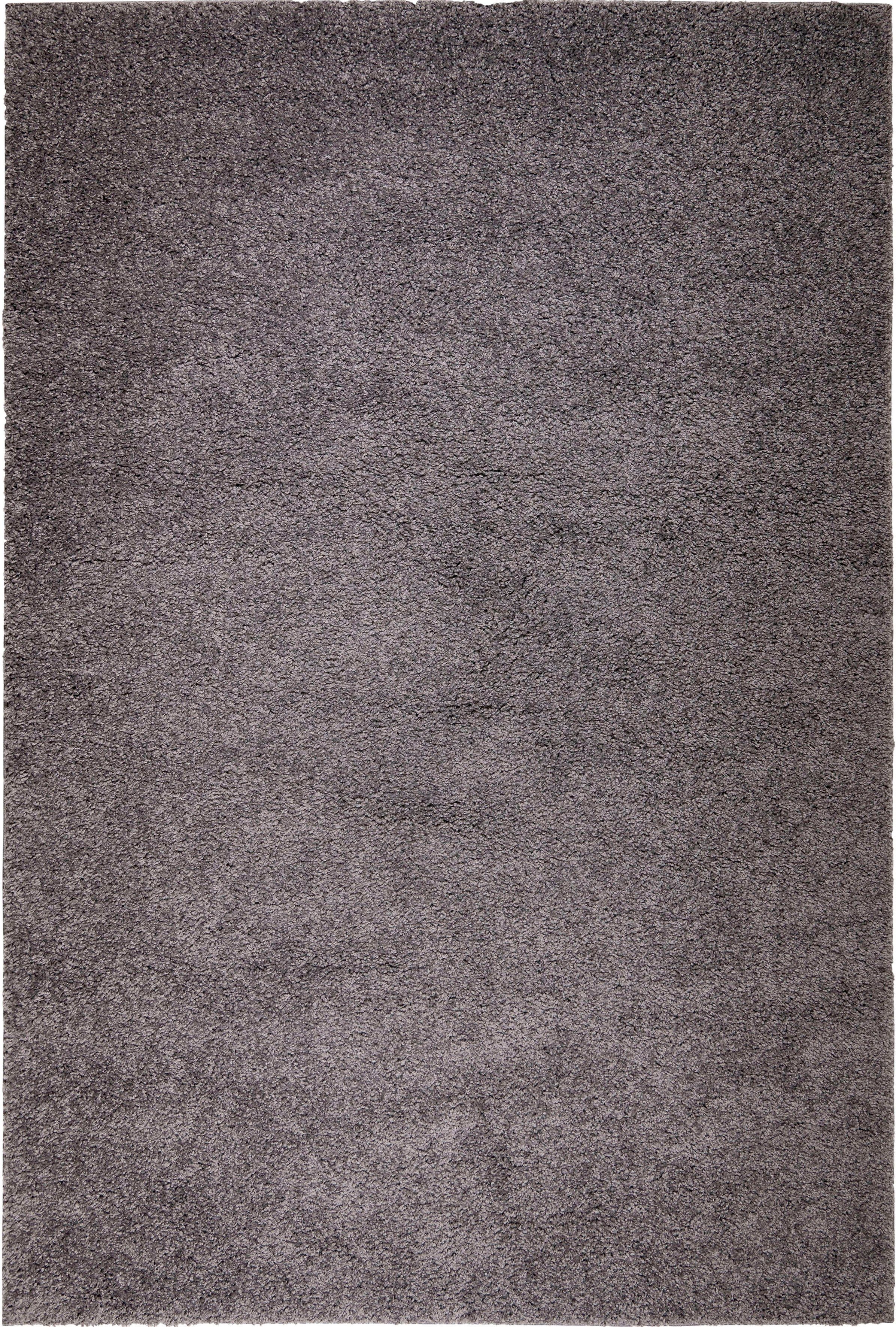 my home Hoogpolig vloerkleed Shaggy 30 Tapijt, uni kleuren, bijzonder zacht en knuffelig, klantenfavoriet