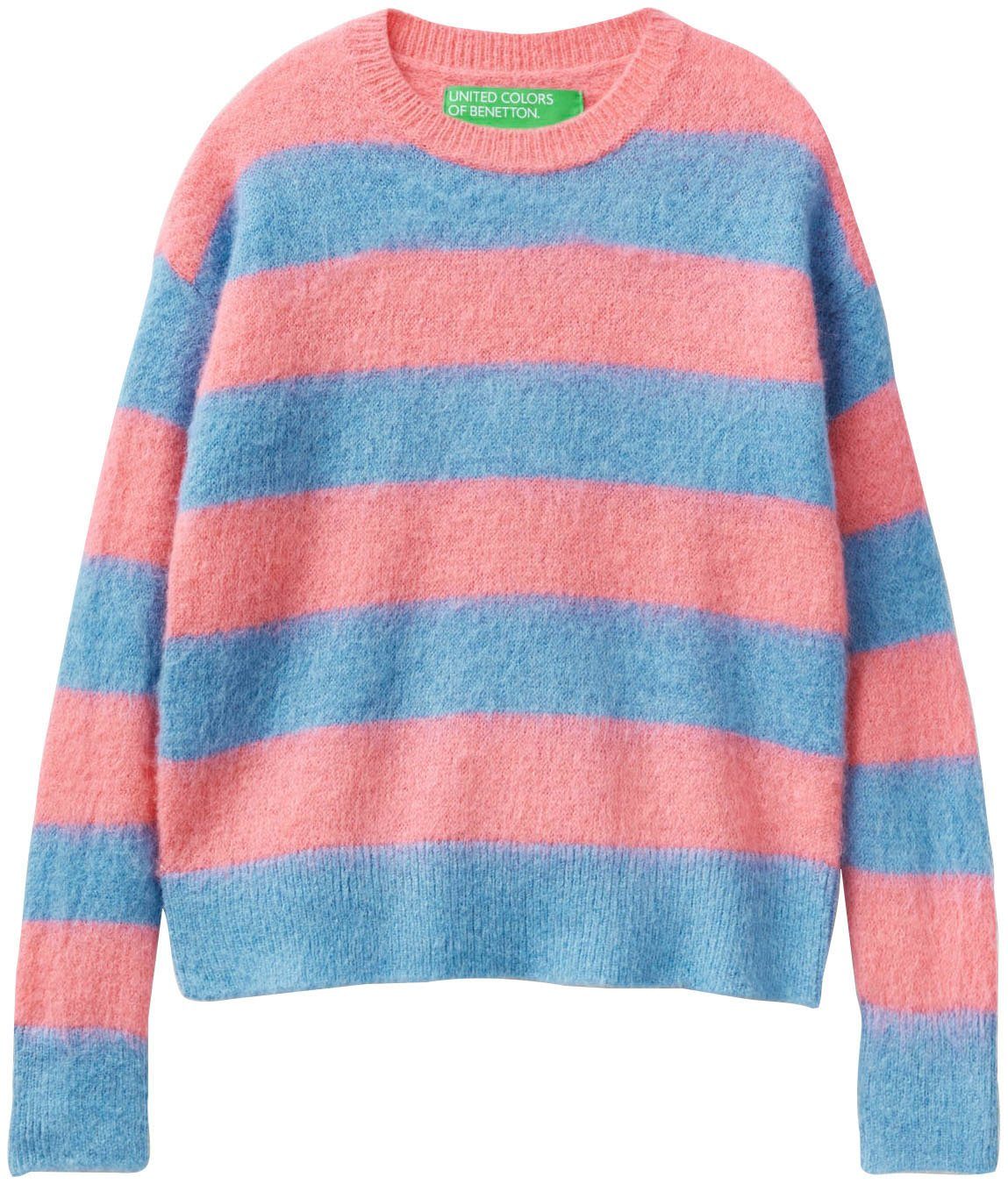 United Colors of Benetton Gestreepte trui in een gestreept patroon