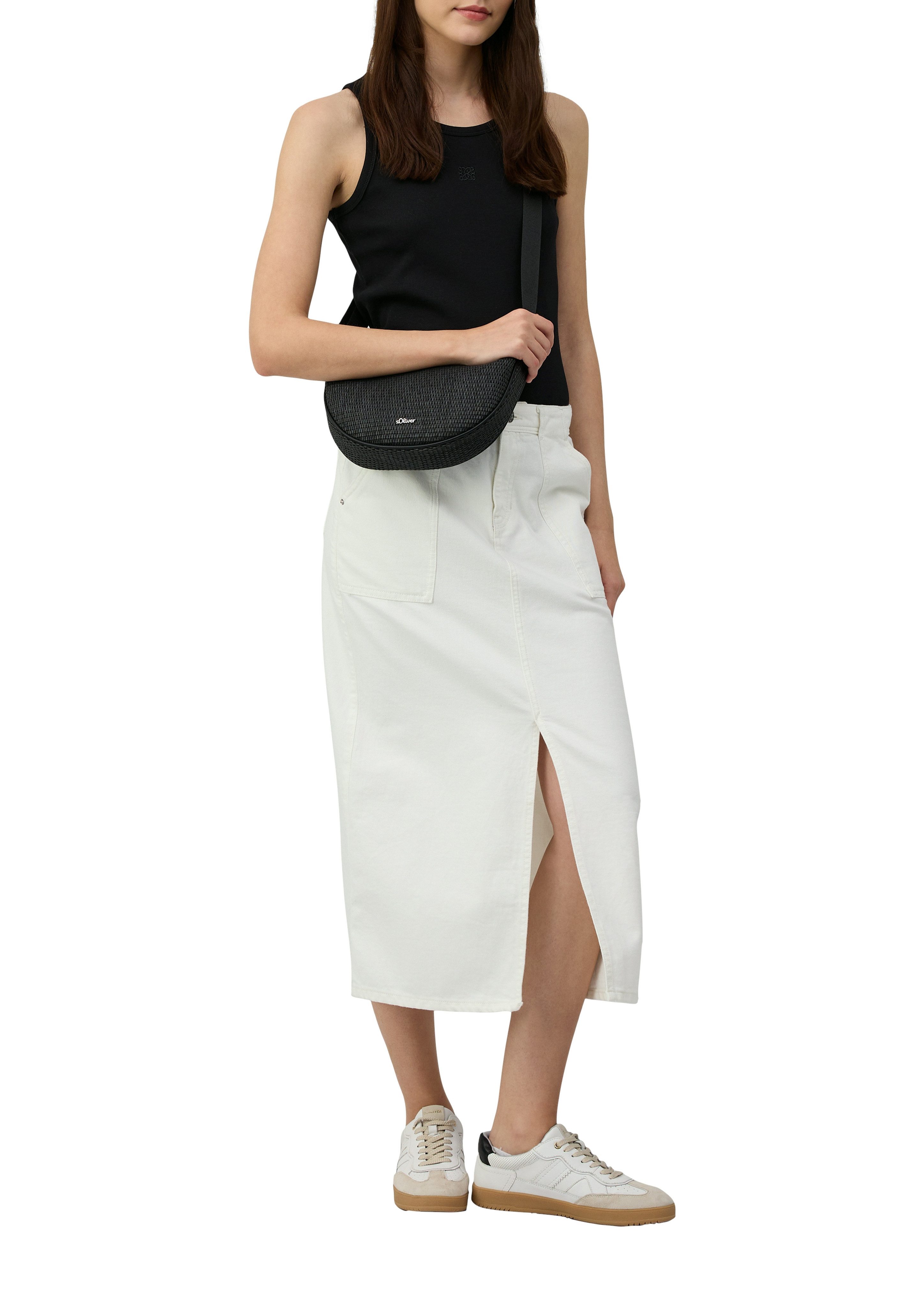 s.Oliver Tanktop met stretchaandeel