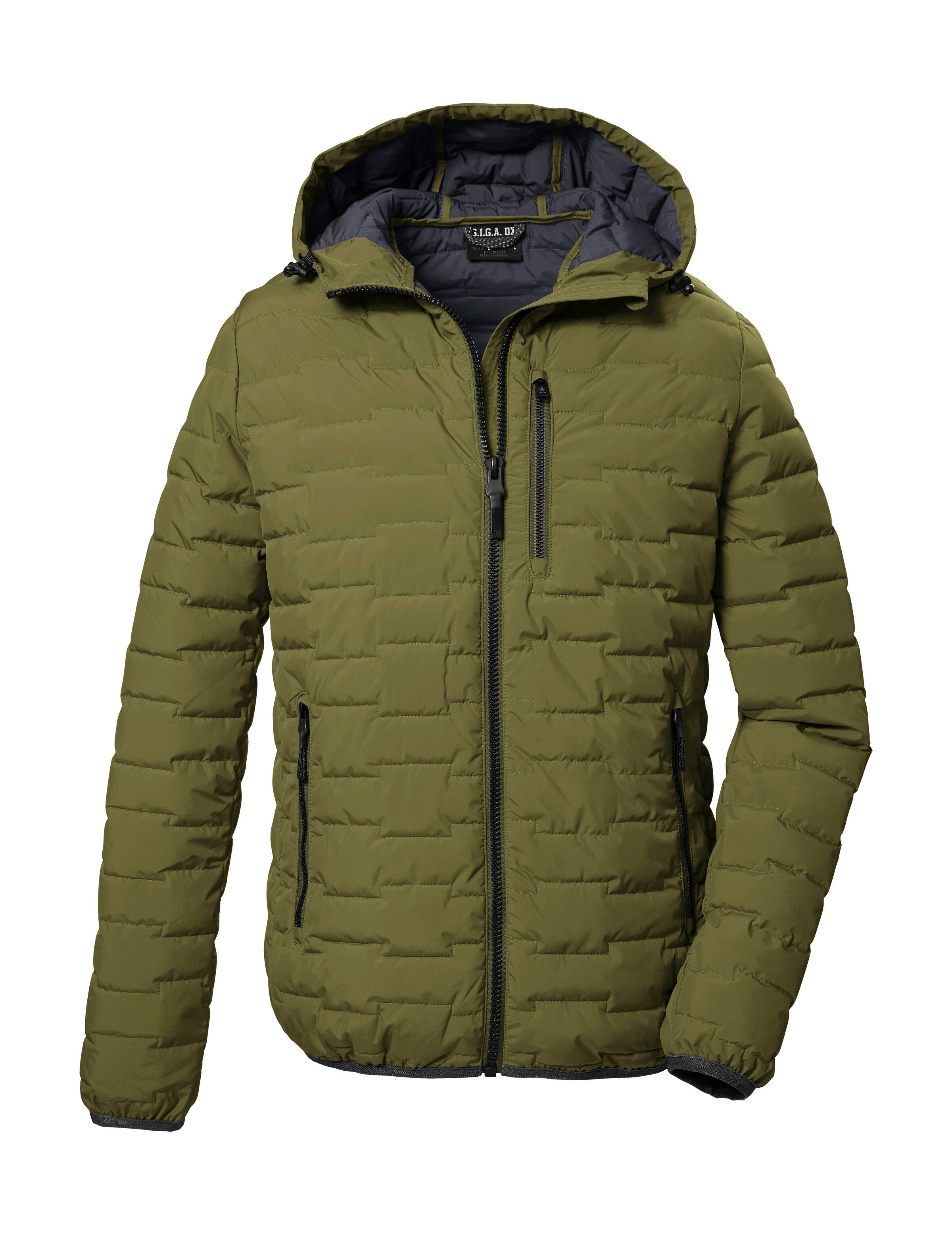 G.I.G.A. DX by killtec Gewatteerde jas GW 25 MN QLTD JCKT heren wandelen & outdoor maat XXL groen