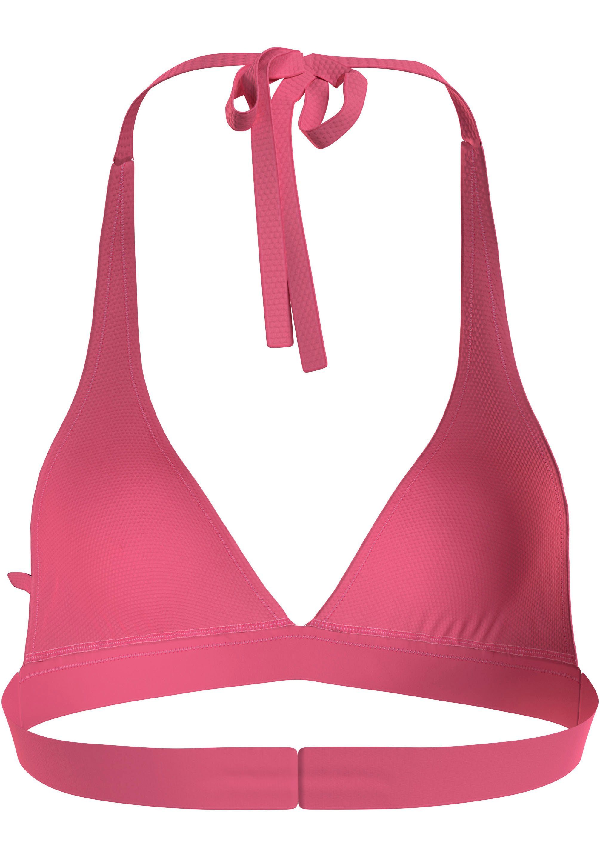 Tommy Hilfiger Swimwear Triangel-bikinitop TRIANGLE FIXED RP met een logo-opschrift