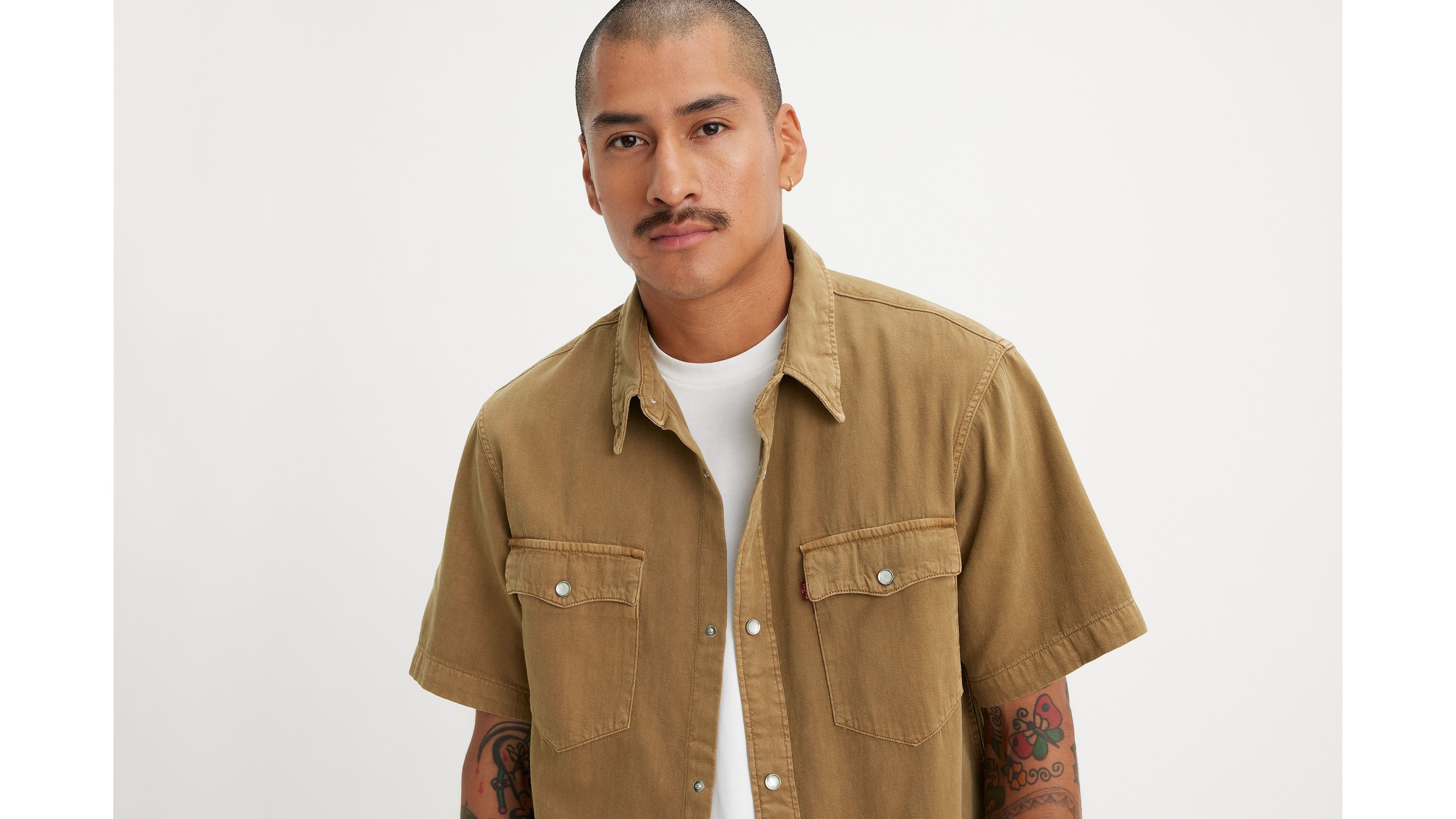 Levi's® Jeans overhemd RELAXED FIT WESTERN