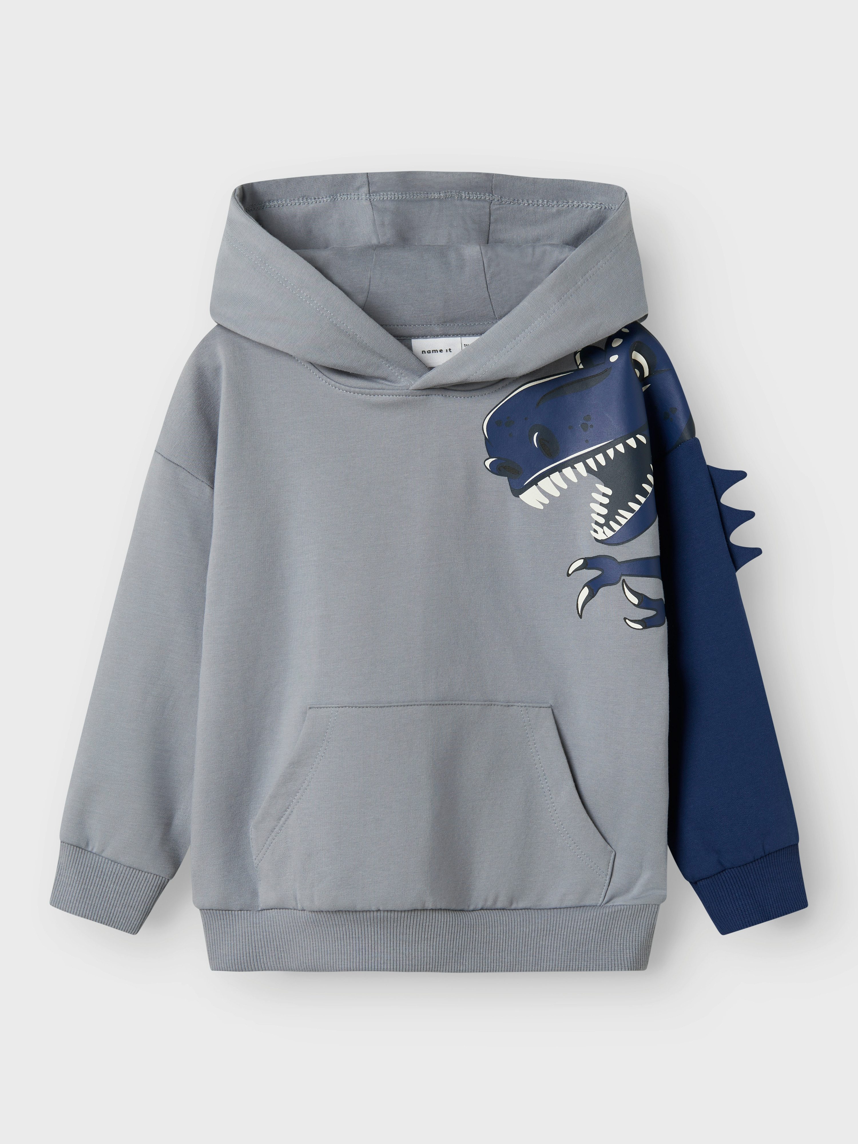 Name It Sweatshirt NMMNASH LS NREG SWEAT WH BRU BOX