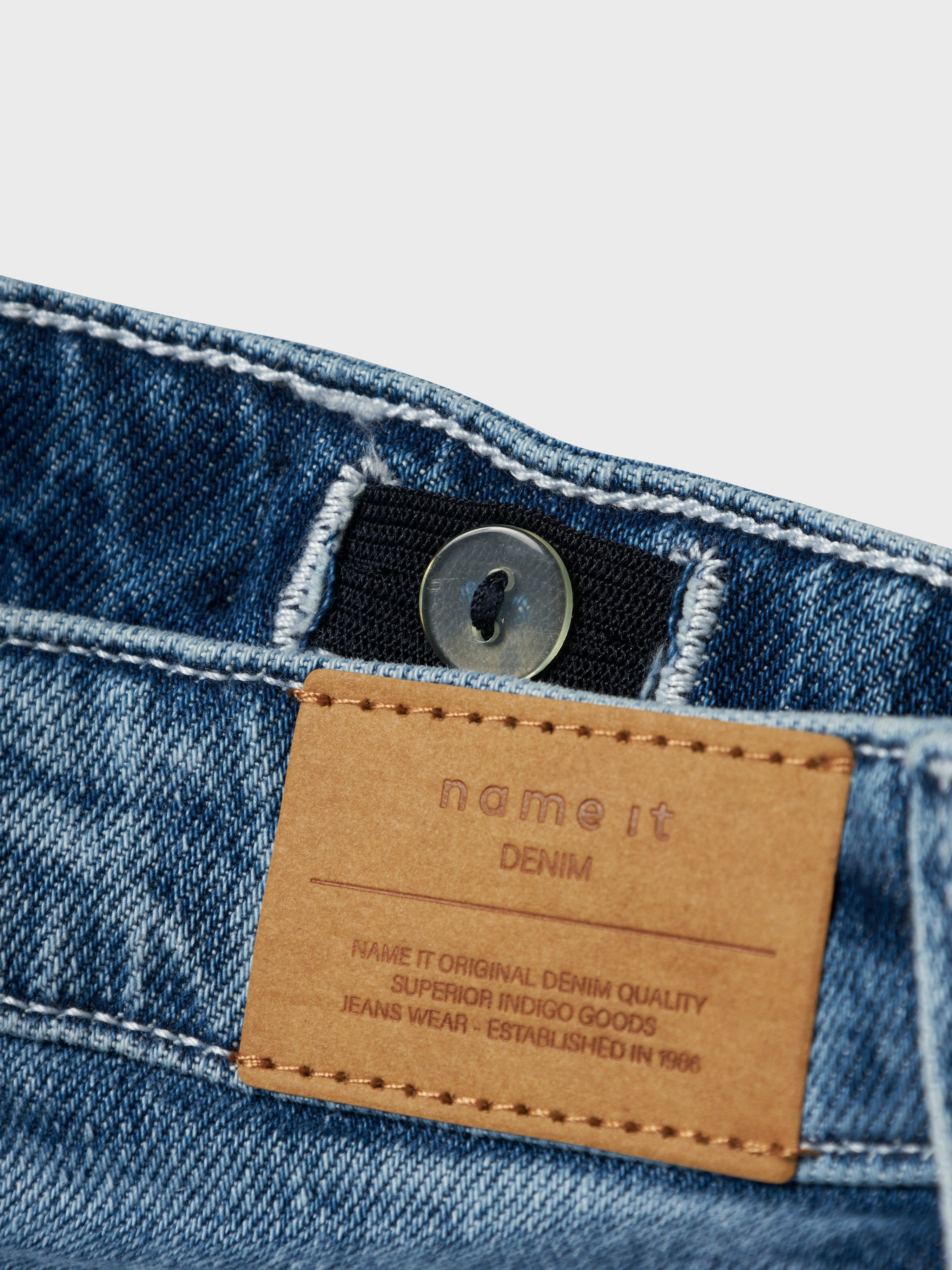 Name It Straight jeans NKFROSE STRAIGHT FOLD JEANS 4224-AZ NOOS