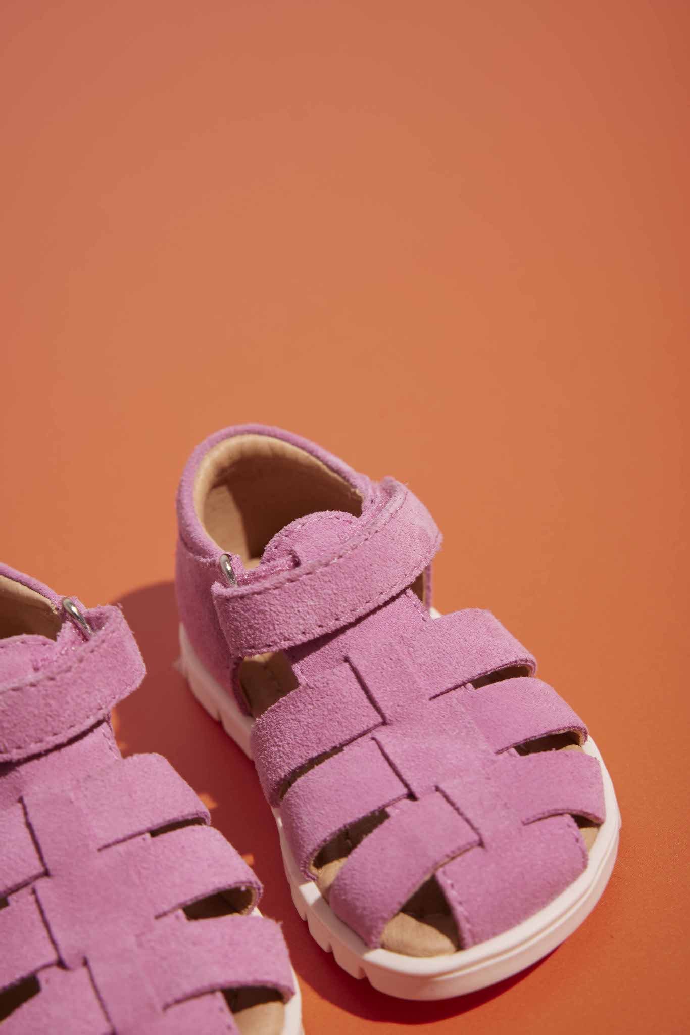 Bisgaard Sandalen Beka s Breedte: normaal , klittenbandschoen met leren binnenvoering, maat sjabloon om te downloaden