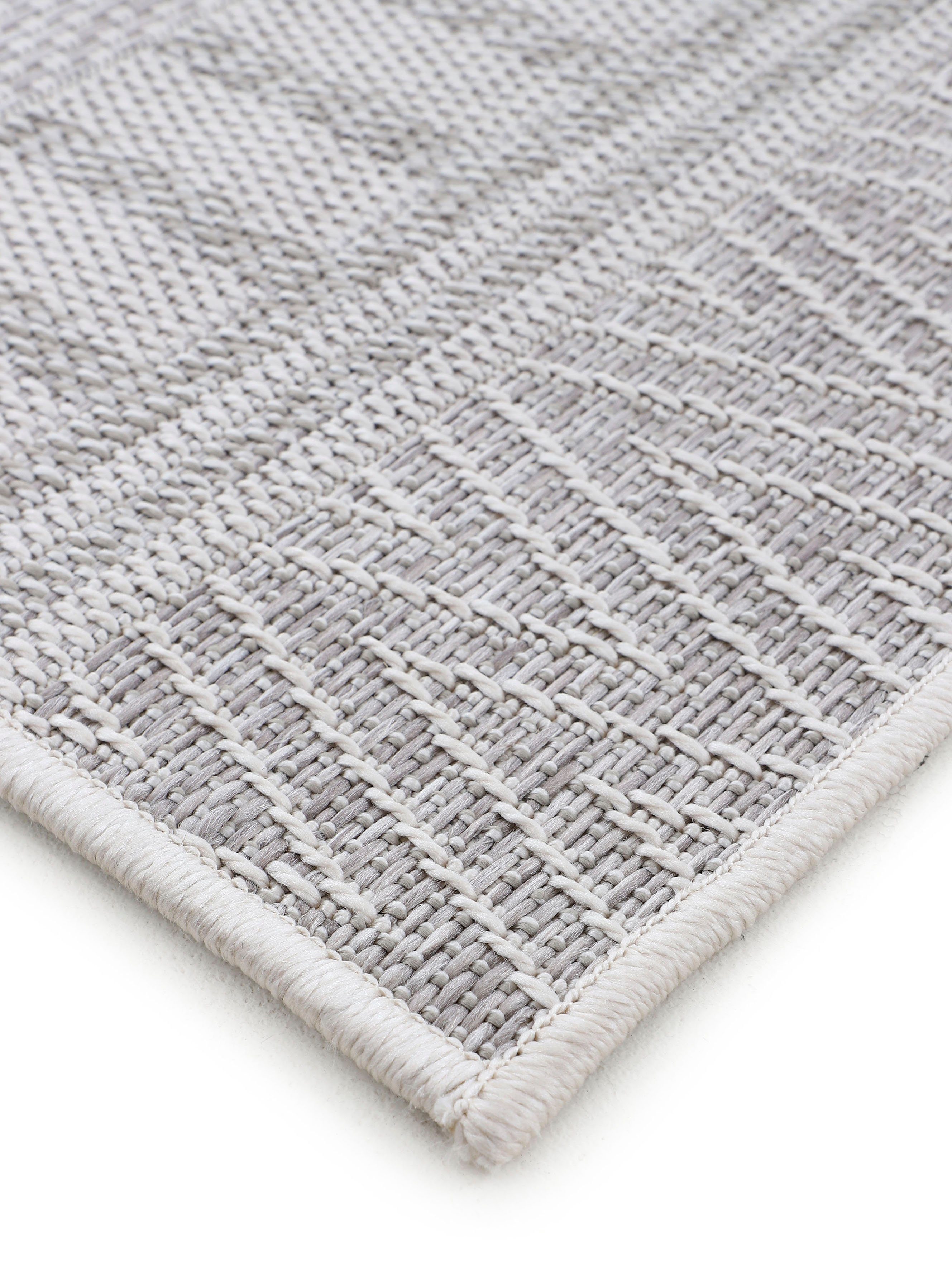 carpetfine Vloerkleed Boho 100 robust vlakweefsel, sisal look, uv-bestendig, buitenruimte