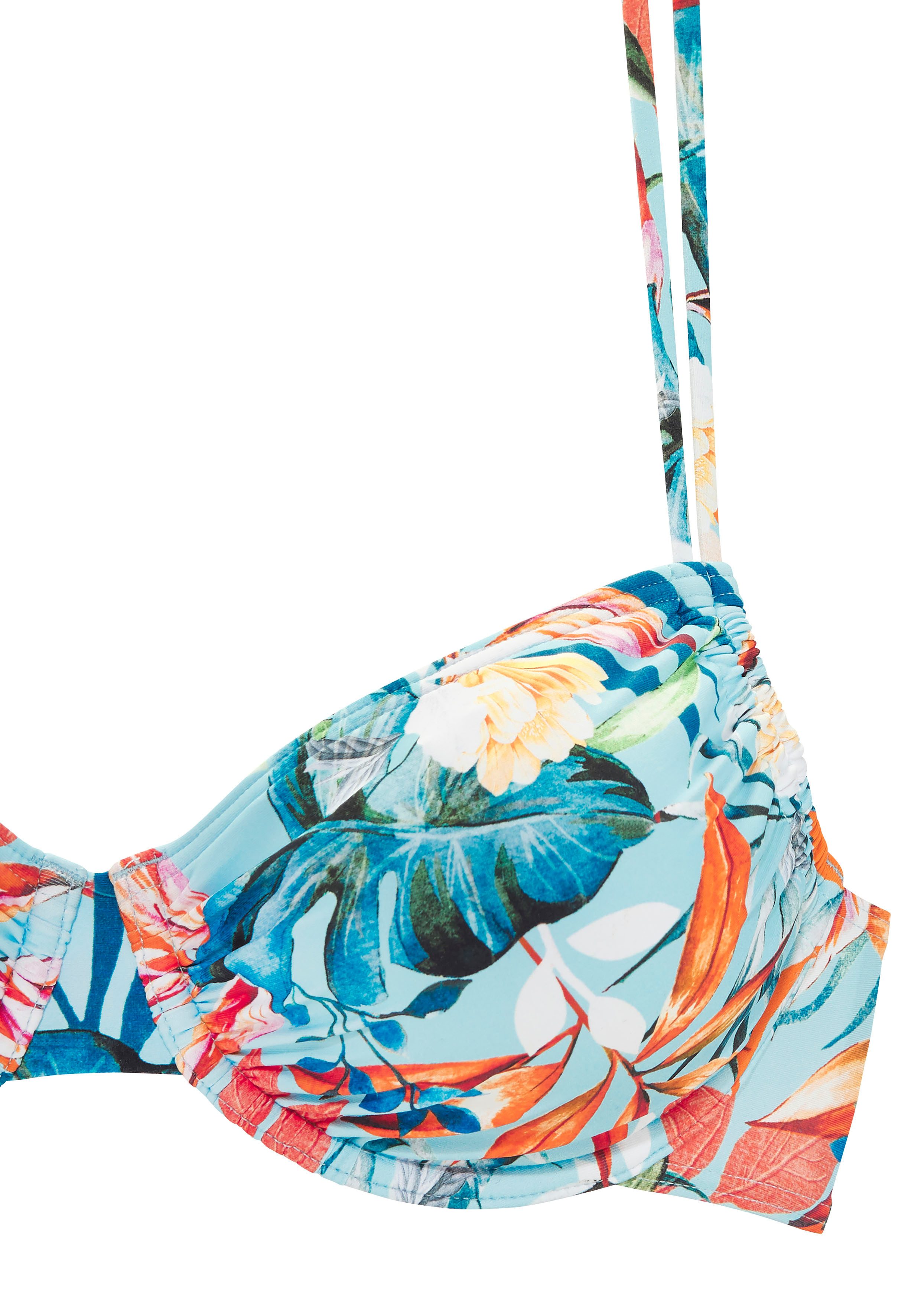 Venice Beach Beugelbikinitop Caru met moderne print all-over