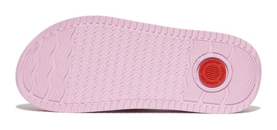 Fitflop Teenslippers SURFF WEBBING TOE sleehak, zomerschoen, slippers met microwobbleboard