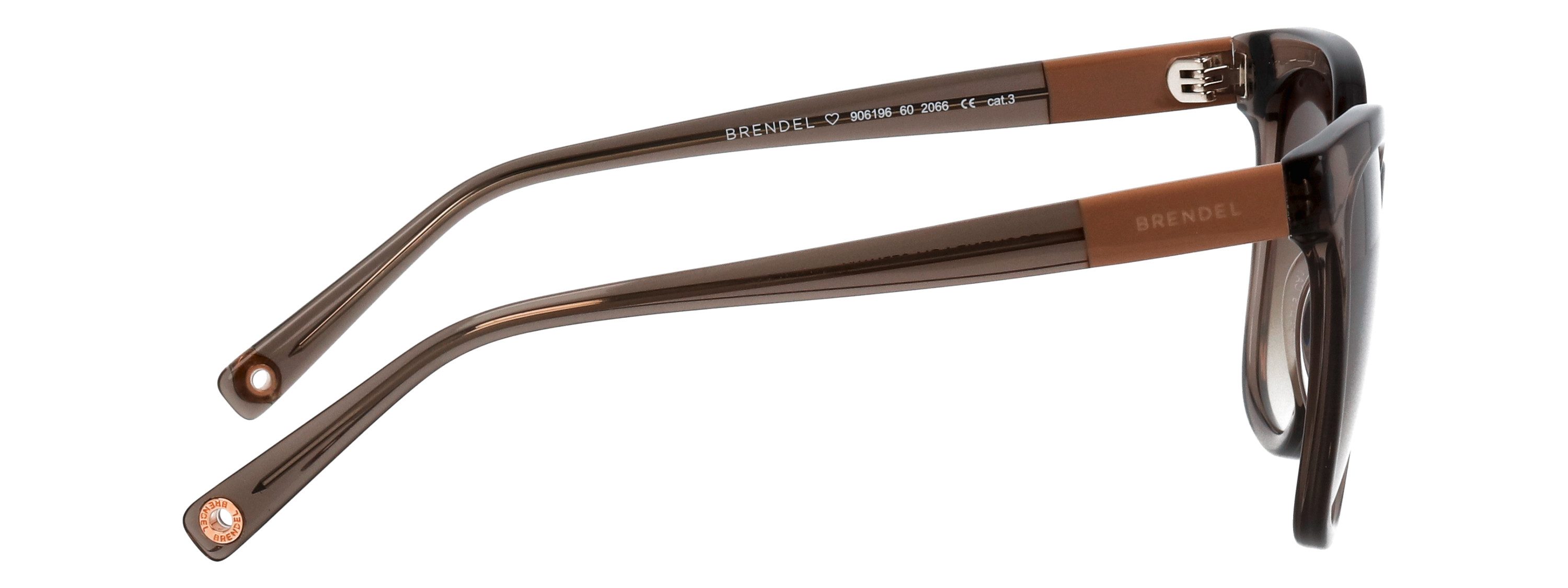 BRENDEL eyewear Zonnebril 906196 Vorm Vierkant/Hoekig, gekleurde accenten aan de bril, adc uv 400