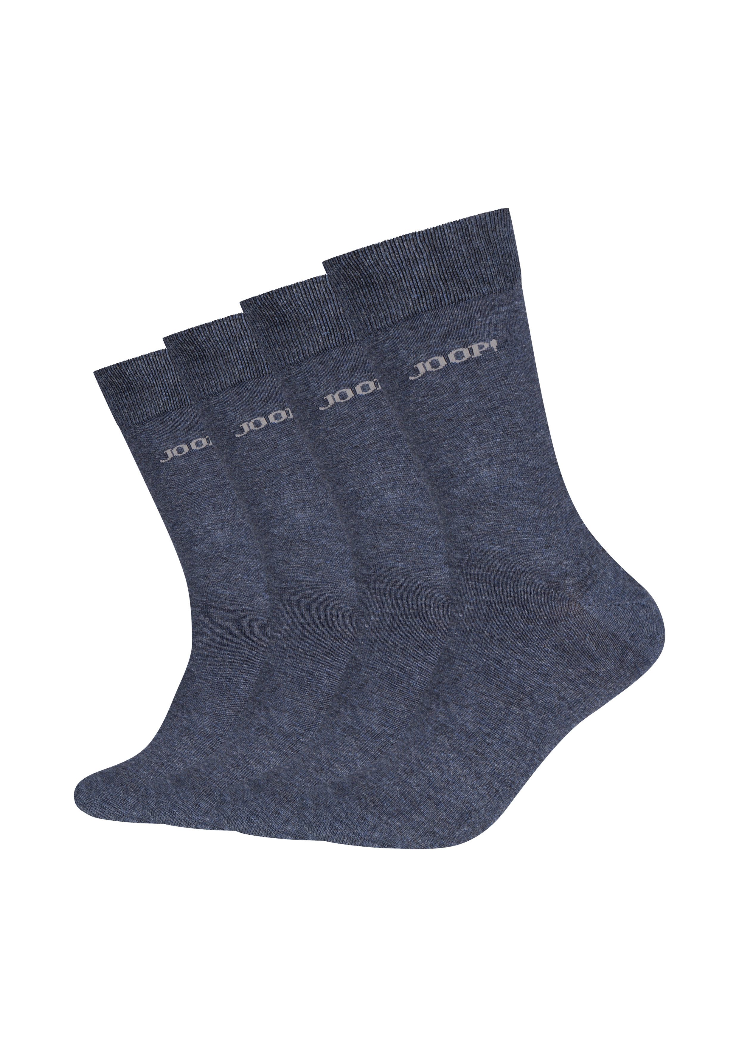 OTTO JOOP! Sokken Premium Essentials, versterkte hiel, duurzame teen (Set van 4) jongens sokken maat 43 (46) blauw