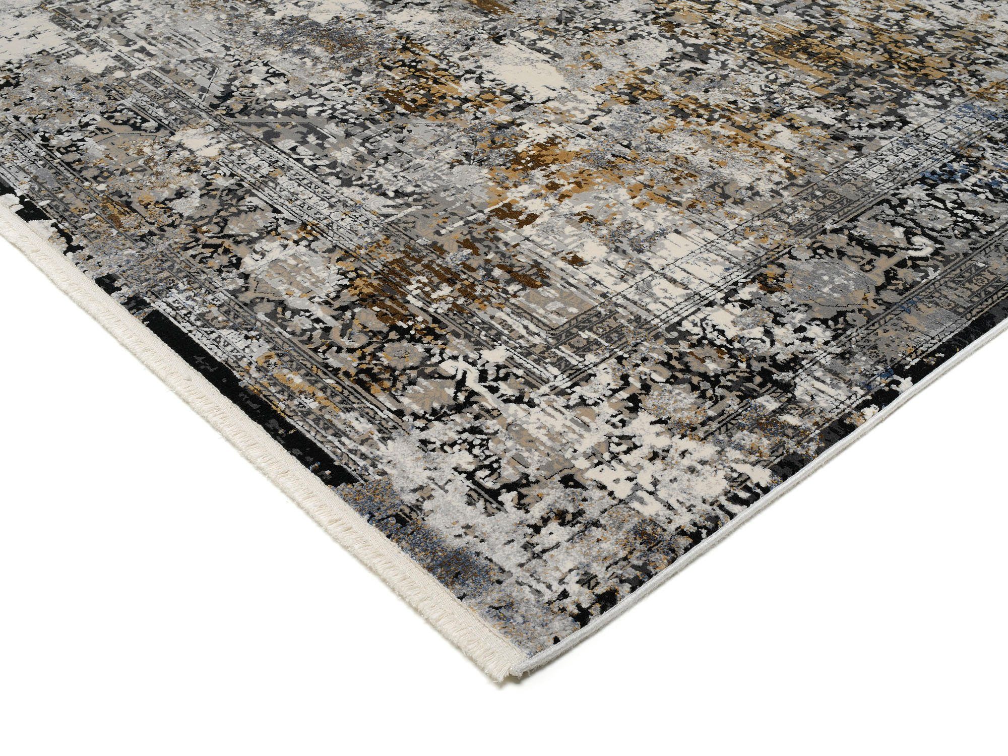 OCI DIE TEPPICHMARKE Vloerkleed IMPRESSION CASSINA Vintage, fijne franjes, lichte glans door viscose, woonkamer
