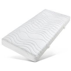 aelgdroem comfortschuimmatras tornby tweezijdig te gebruiken matras met een zachte en een stevige kant, met hybrid pur schuim, het beste van koud- en comfortschuim hoogte 21 cm wit