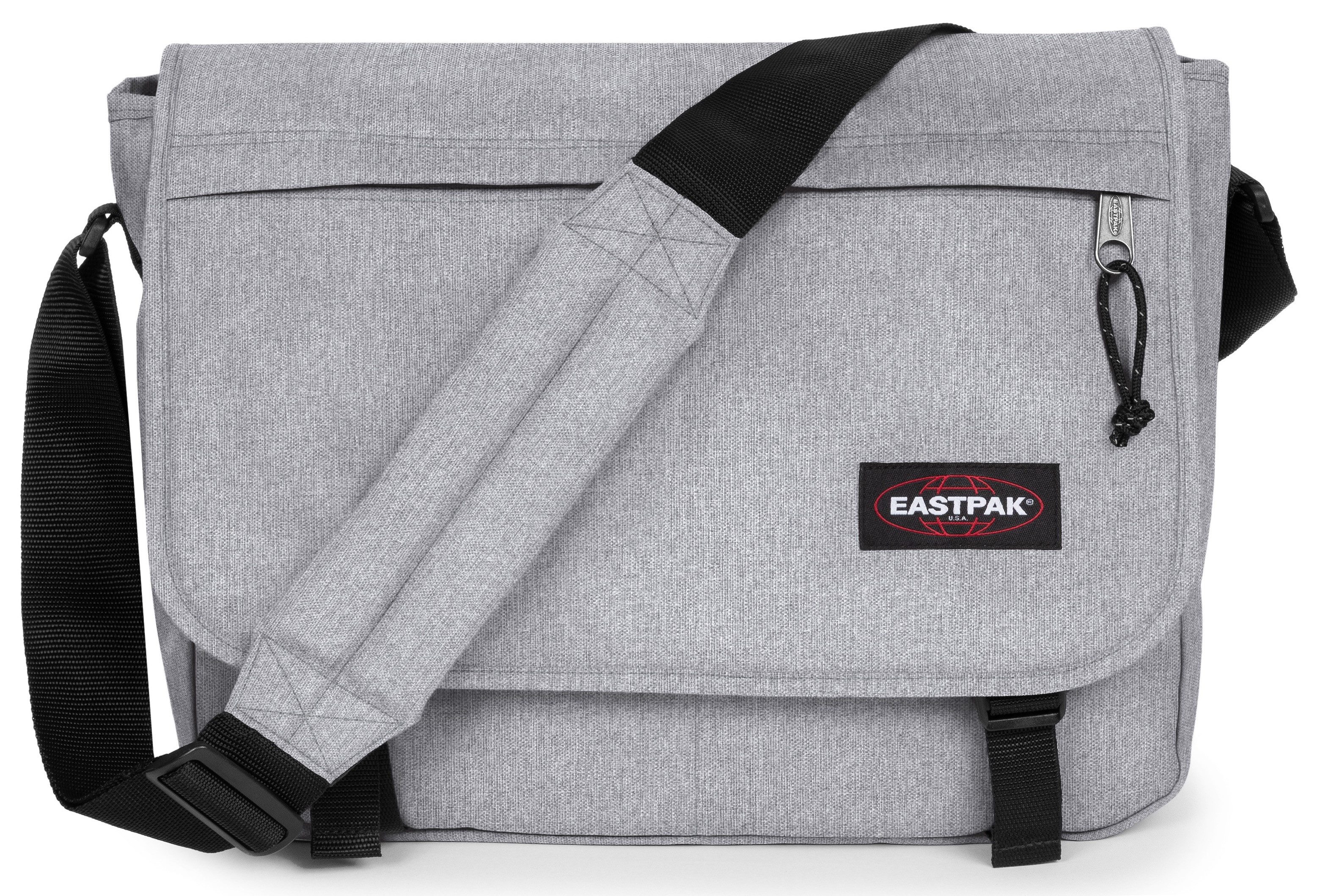 Eastpak Messenger Bag Delegate + Schoudertas Werk Tas Schooltas unisex documentenmappen grijs