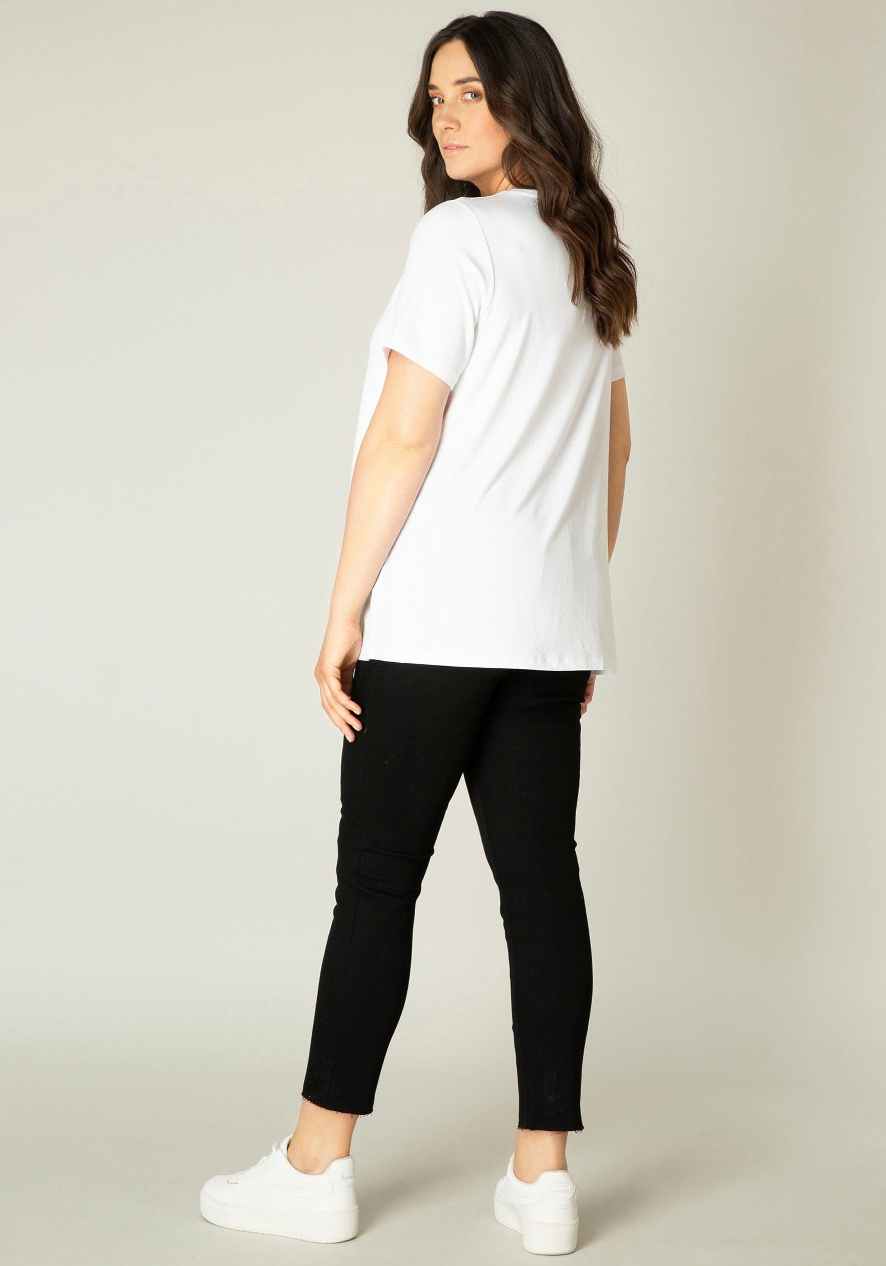 Base Level Curvy T-shirt Alba Soepelvallende, vormvaste kwaliteit