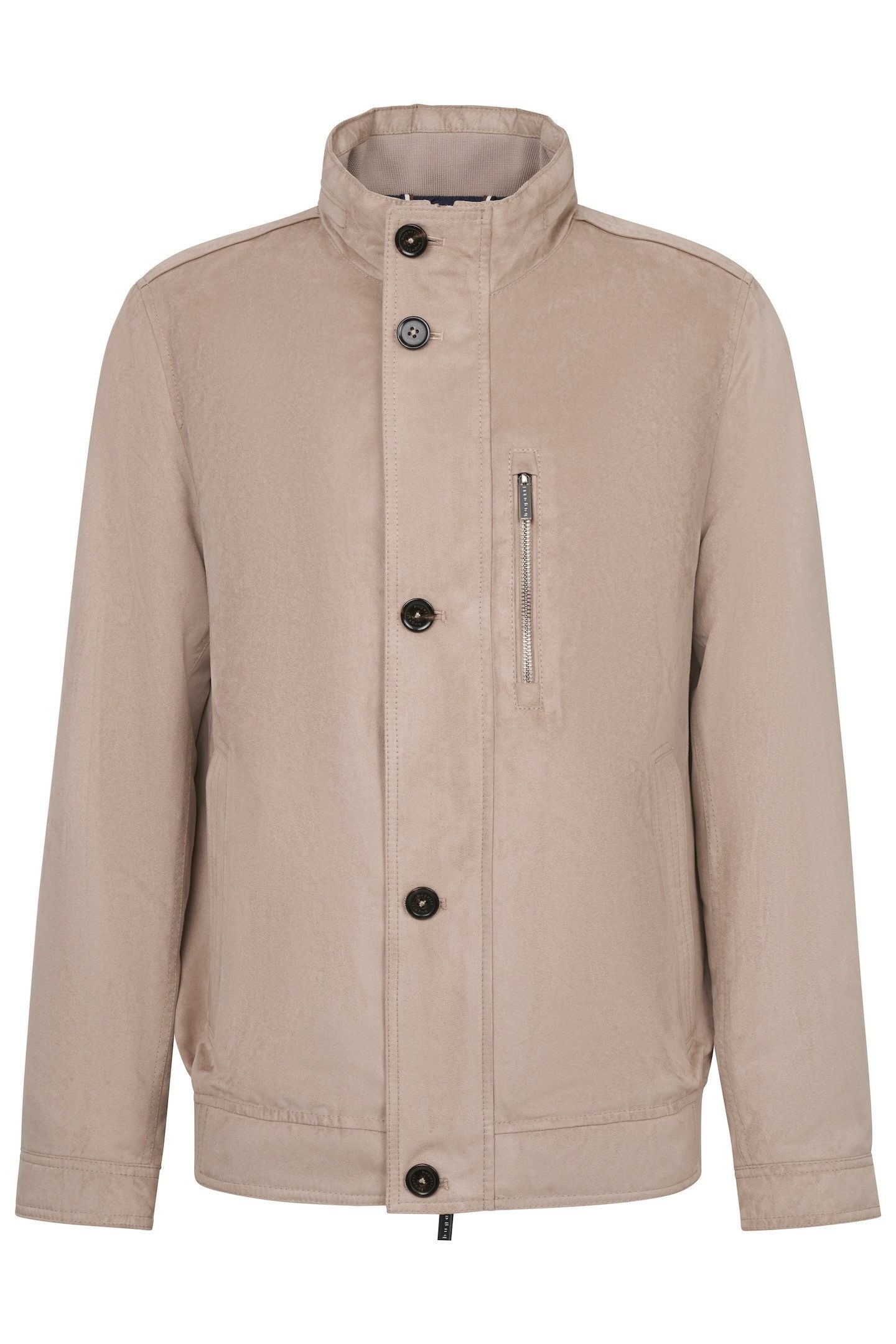 Bugatti Blouson van hoogwaardig materiaal
