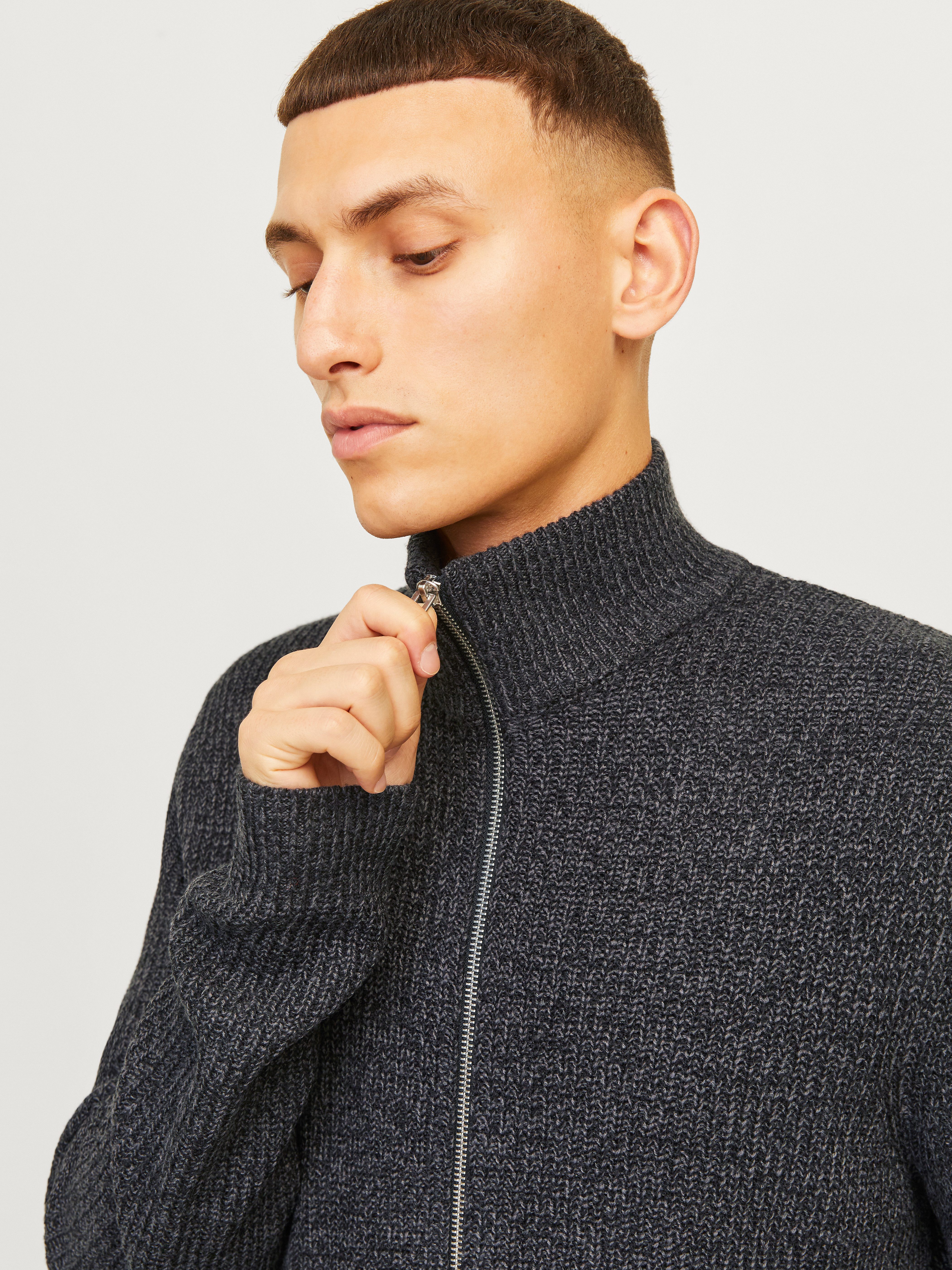 Jack & Jones Vest JJELEWIS KNIT CARDIGAN SN