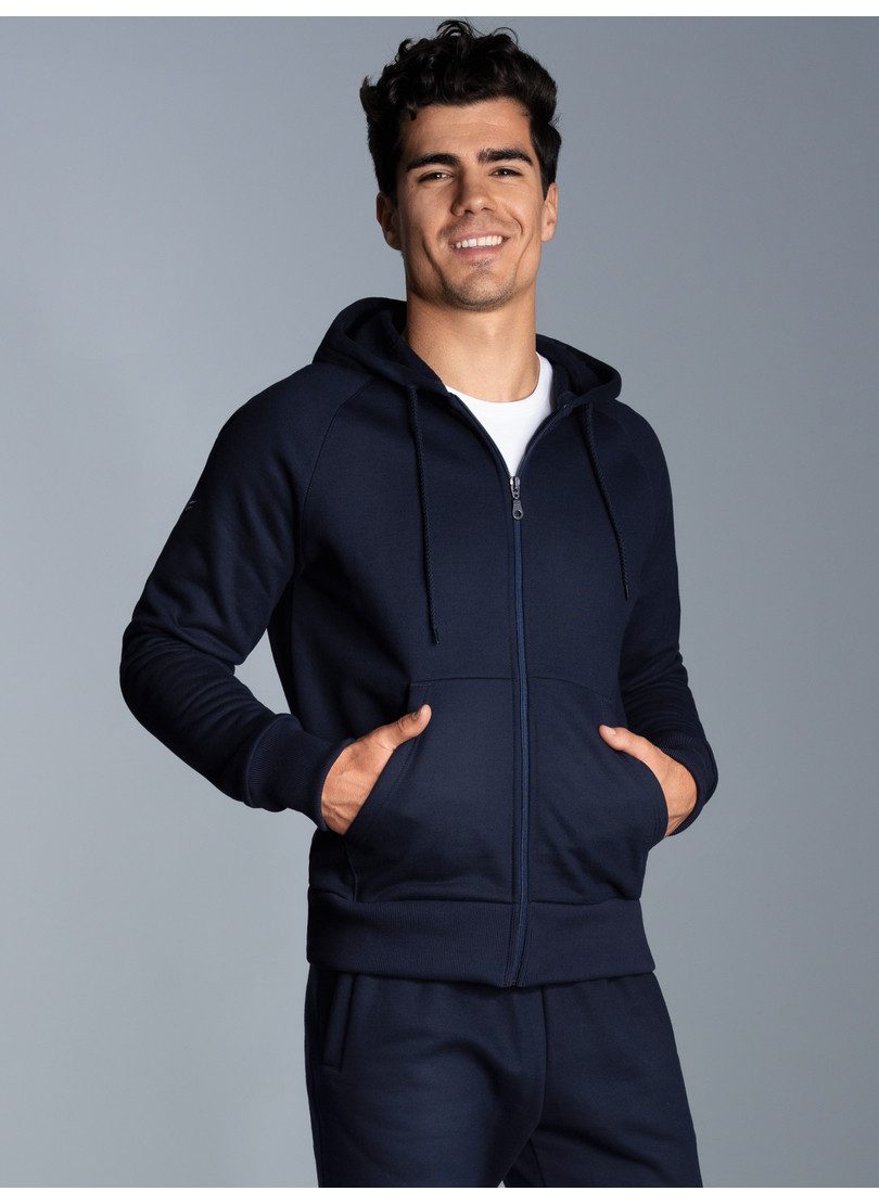 Trigema Sweatvest TRIGEMA sweatvest met capuchon (1-delig)
