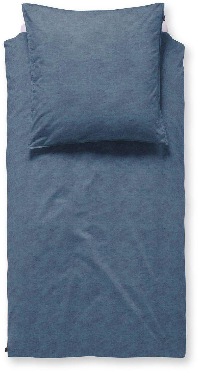 damai Beddengoed Mik Linnen-look dekbedovertrekken blauw