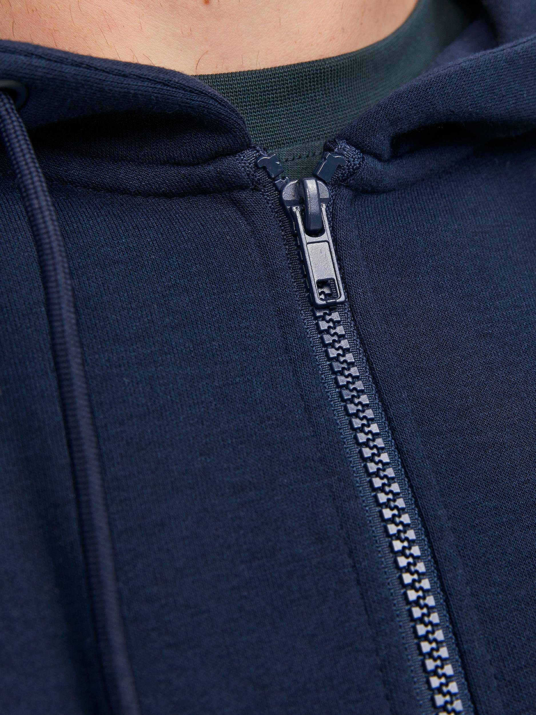 Jack & Jones PlusSize Capuchonsweatvest JJEBRADLEY SWEAT ZIP HOOD NOOS PLS