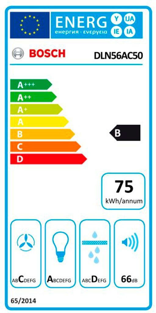 BOSCH Afzuigkap DLN56AC50