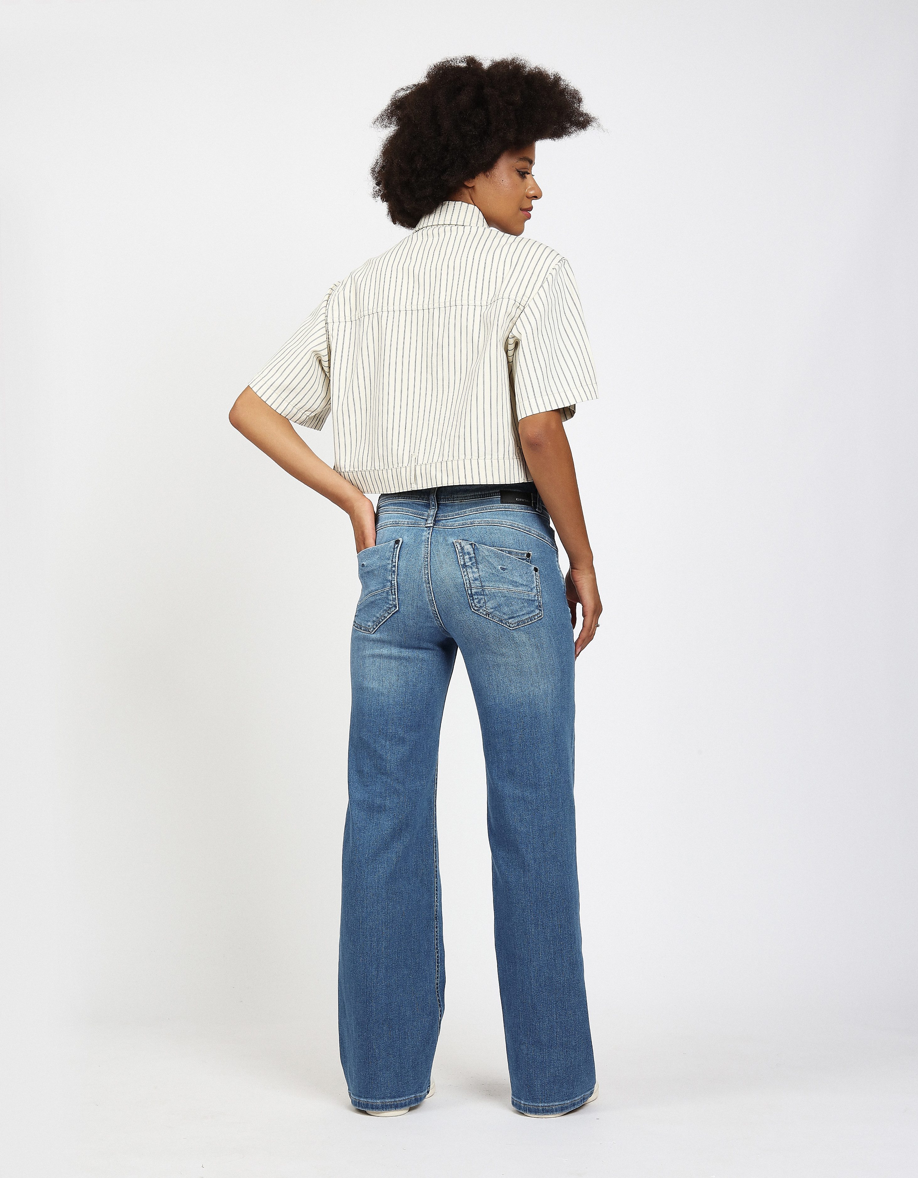 GANG 5-pocket jeans 94AMELIE WIDE LONG