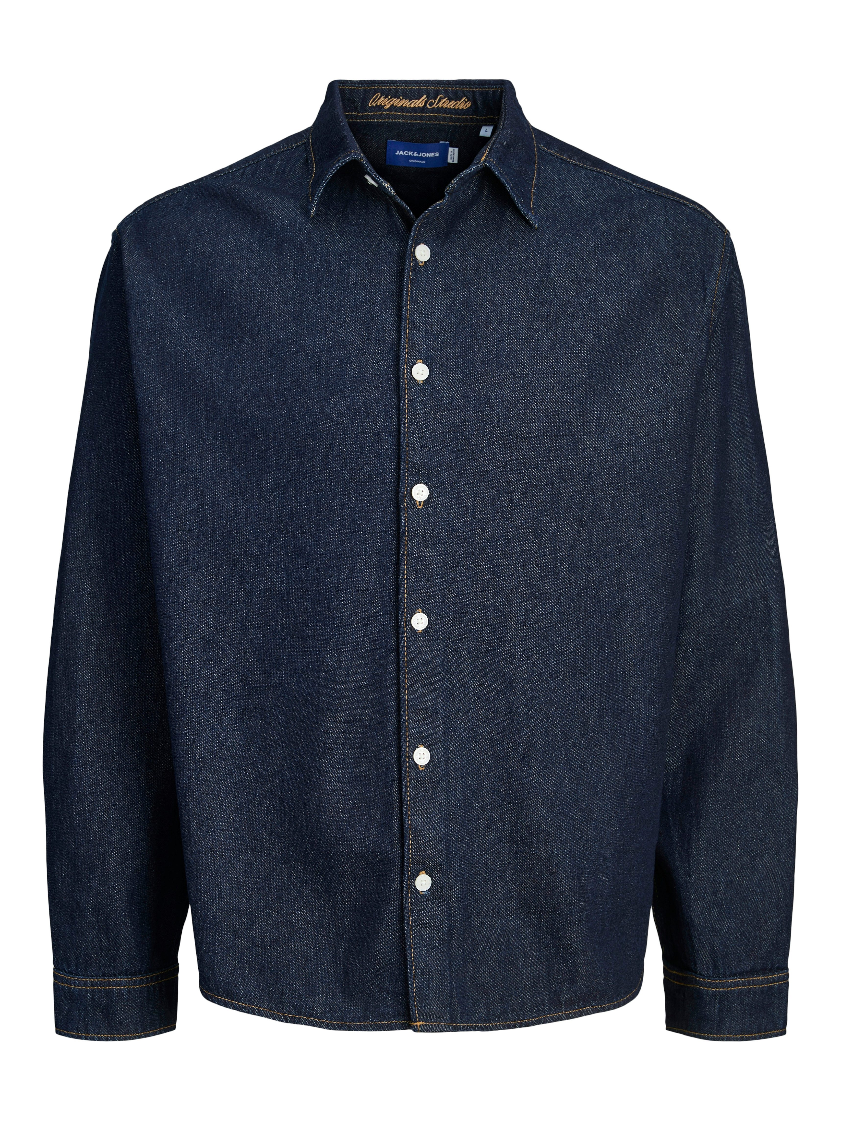 Jack & Jones Overhemd met lange mouwen JORNORREBRO DENIM SHIRT LS SN
