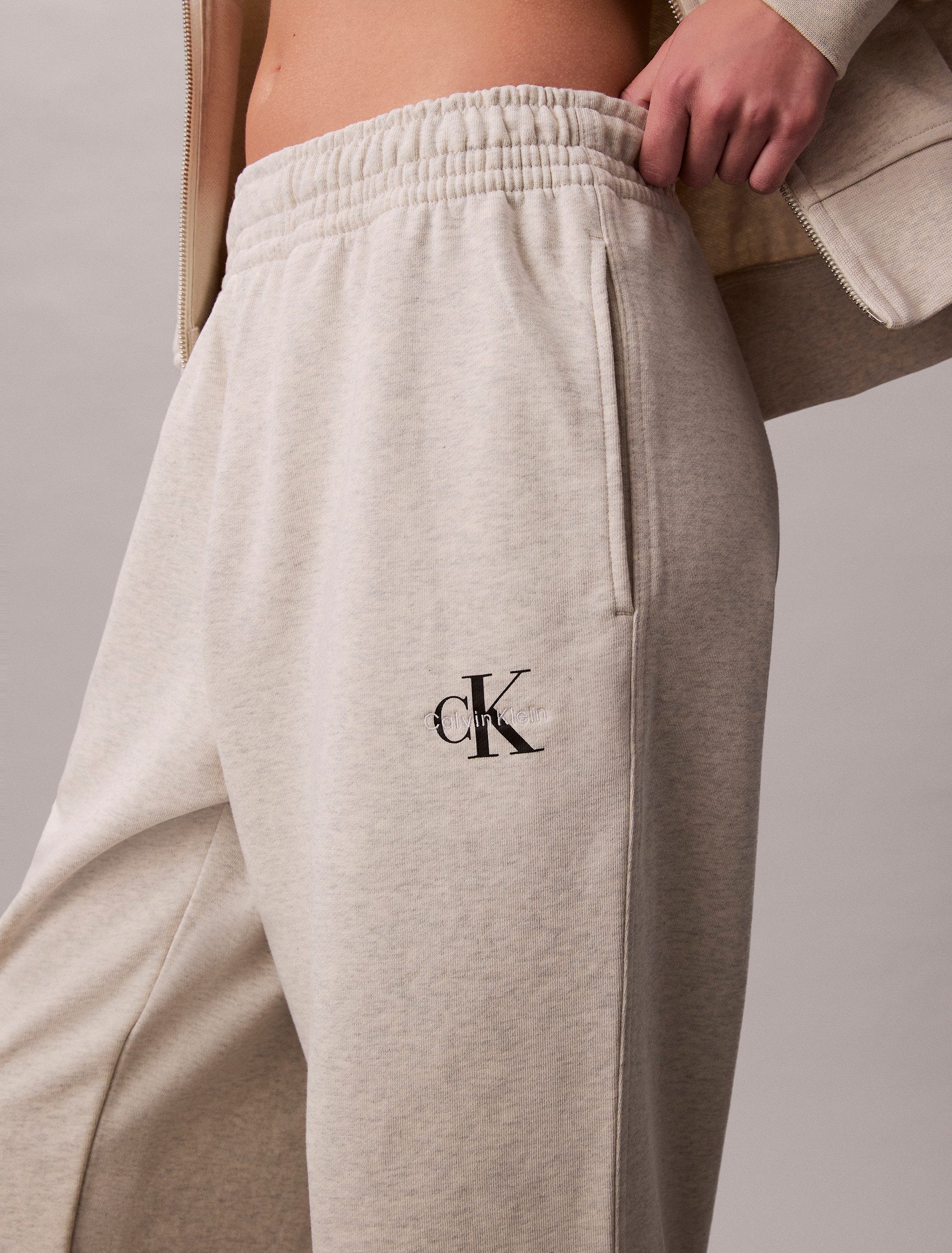 Calvin Klein Sweatbroek MONOLOGO FRENCH TERRY JOGGER