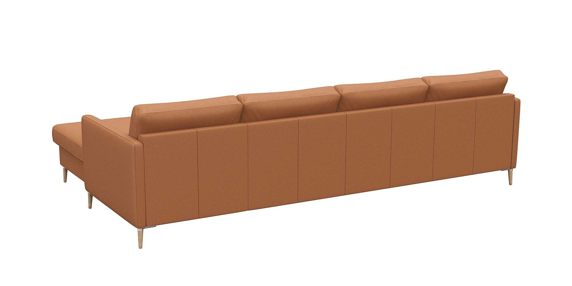 FLEXLUX Hoekbank Fiore, L-vorm, comfortabel en aangenaam door hoogwaardige zitopbouw