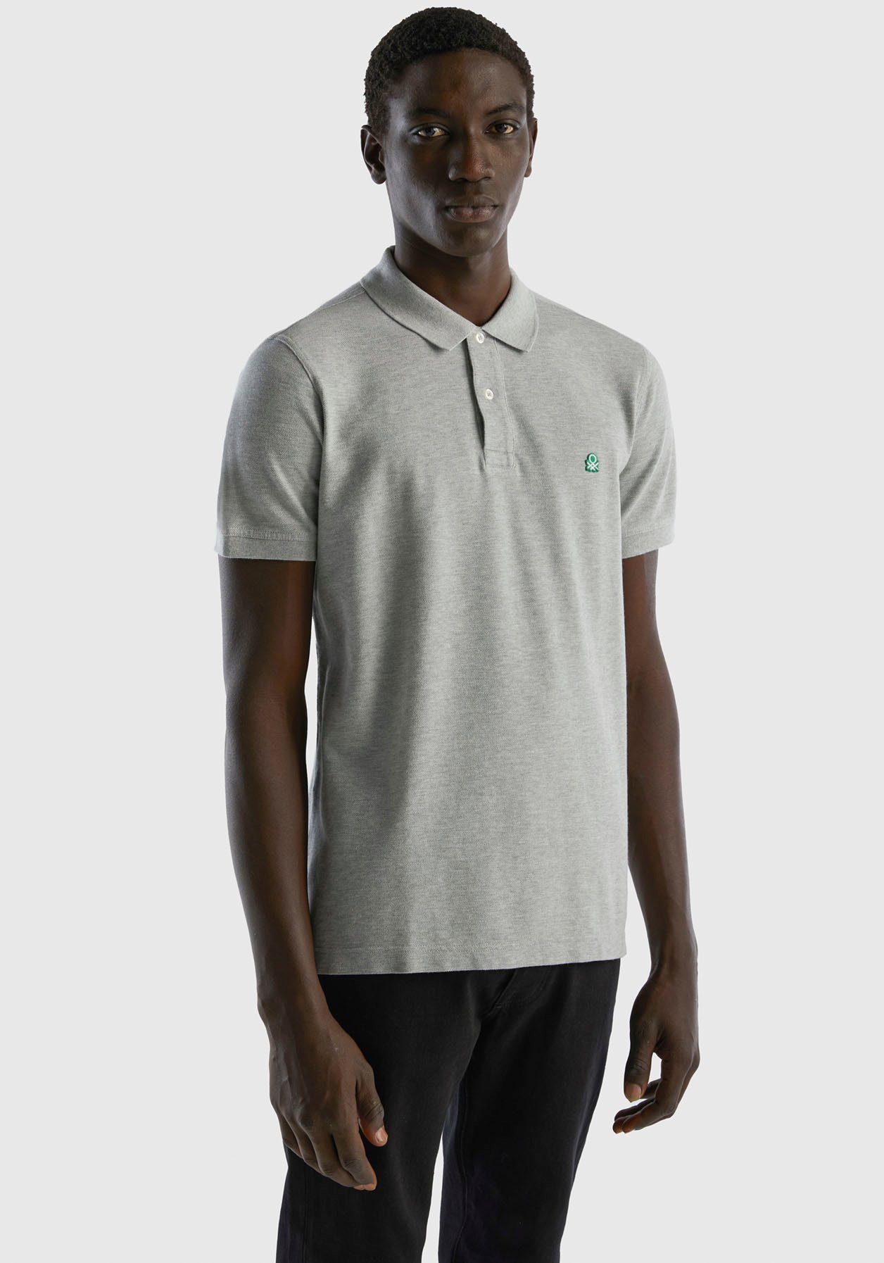 United Colors of Benetton Poloshirt met logo op borsthoogte