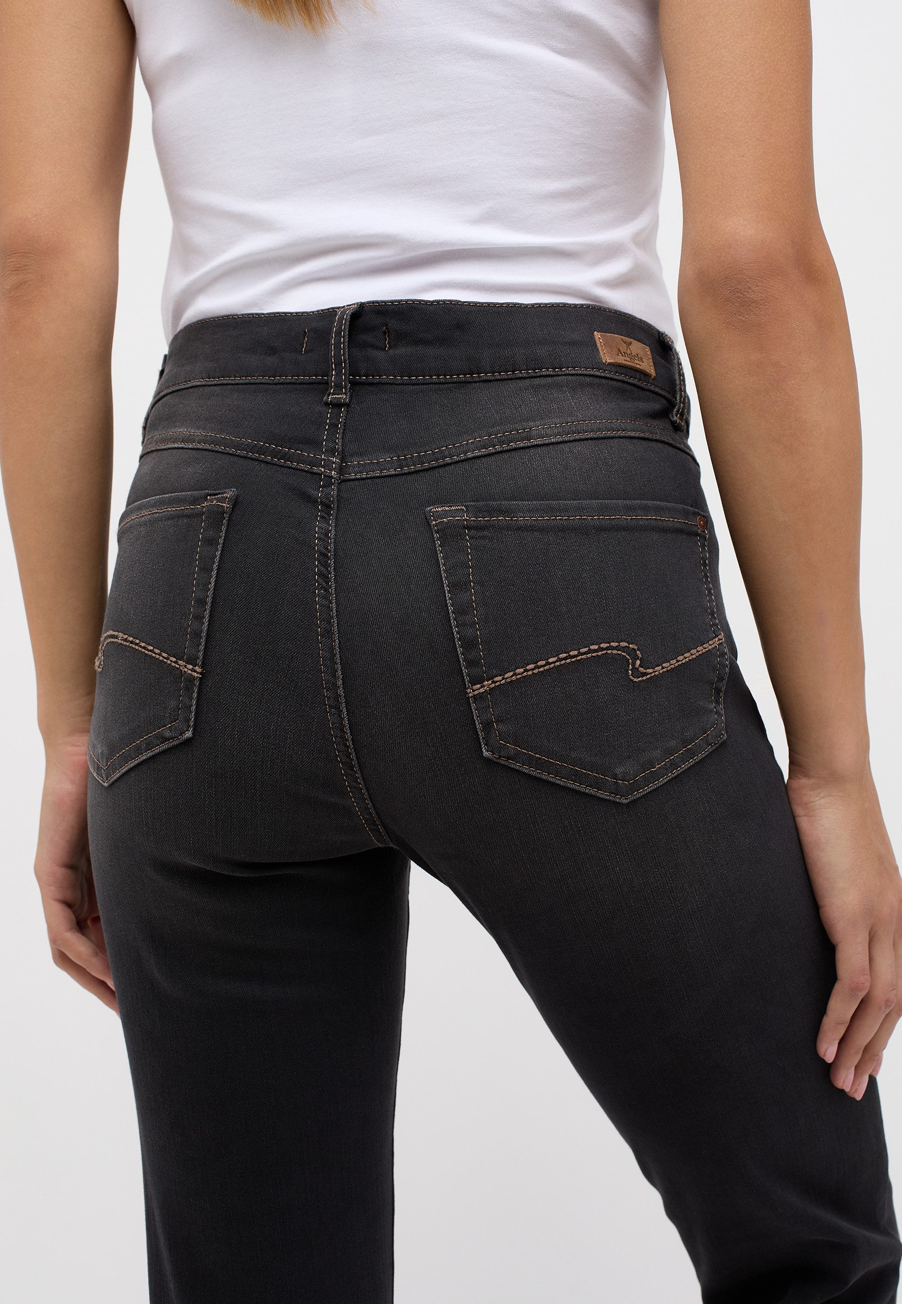 ANGELS Skinny fit jeans Skinny met contraststiksels op de zakken