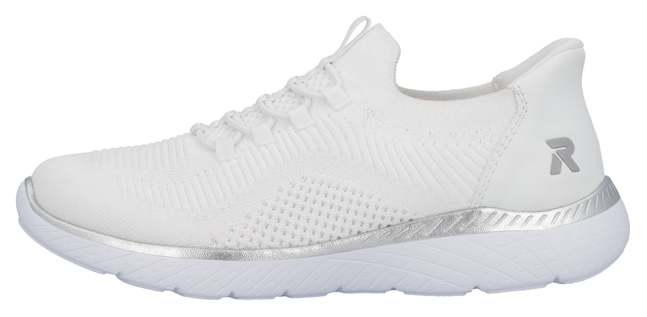 RIEKER Sport Slip-on sneakers Ready2GO , lage schoen, vrijetijdsschoen, slipper met memosoft binnenzool