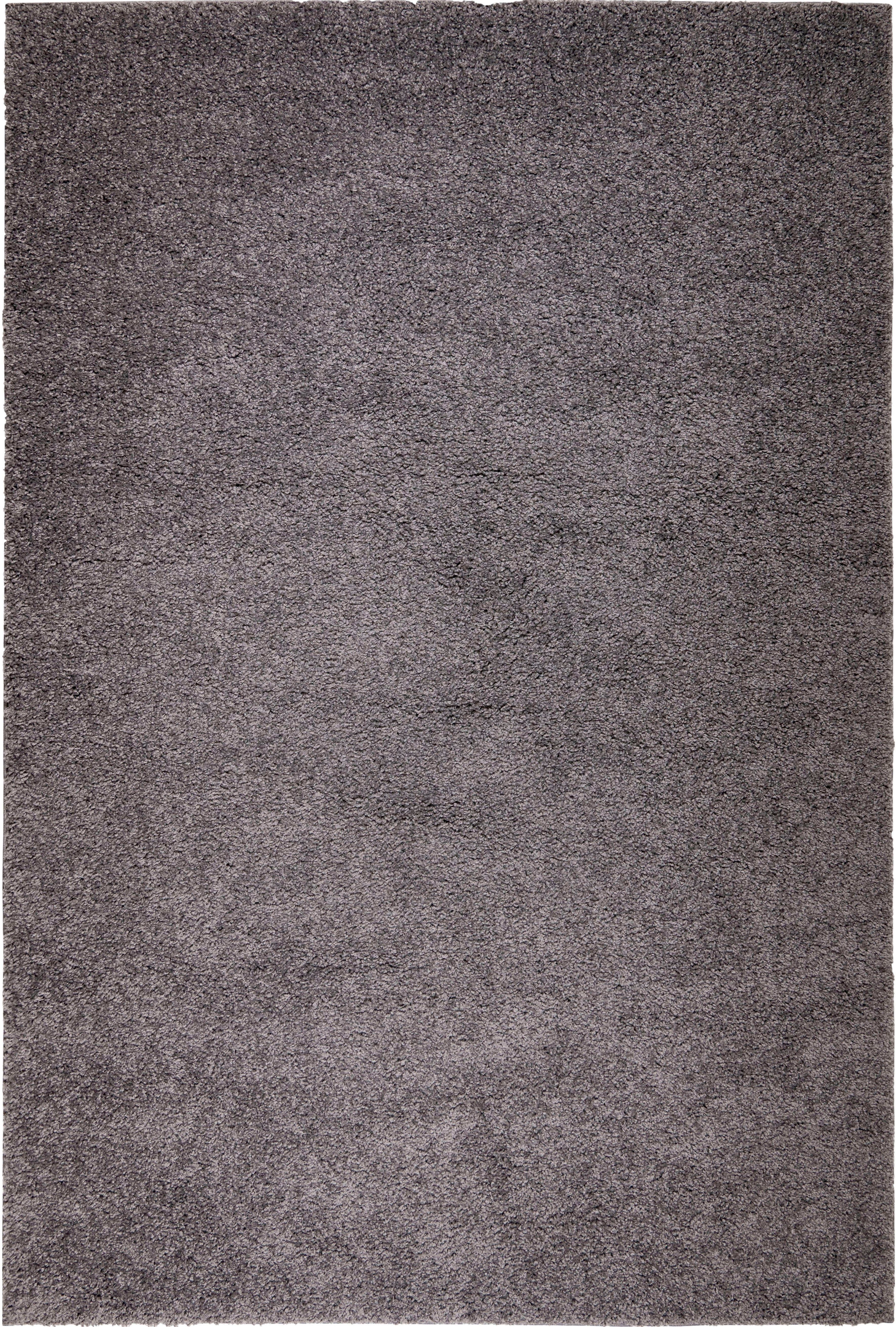 Bruno Banani Hoogpolig vloerkleed Shaggy Soft geweven, uni kleuren, bijzonder zacht en knuffelig, klantenfavoriet