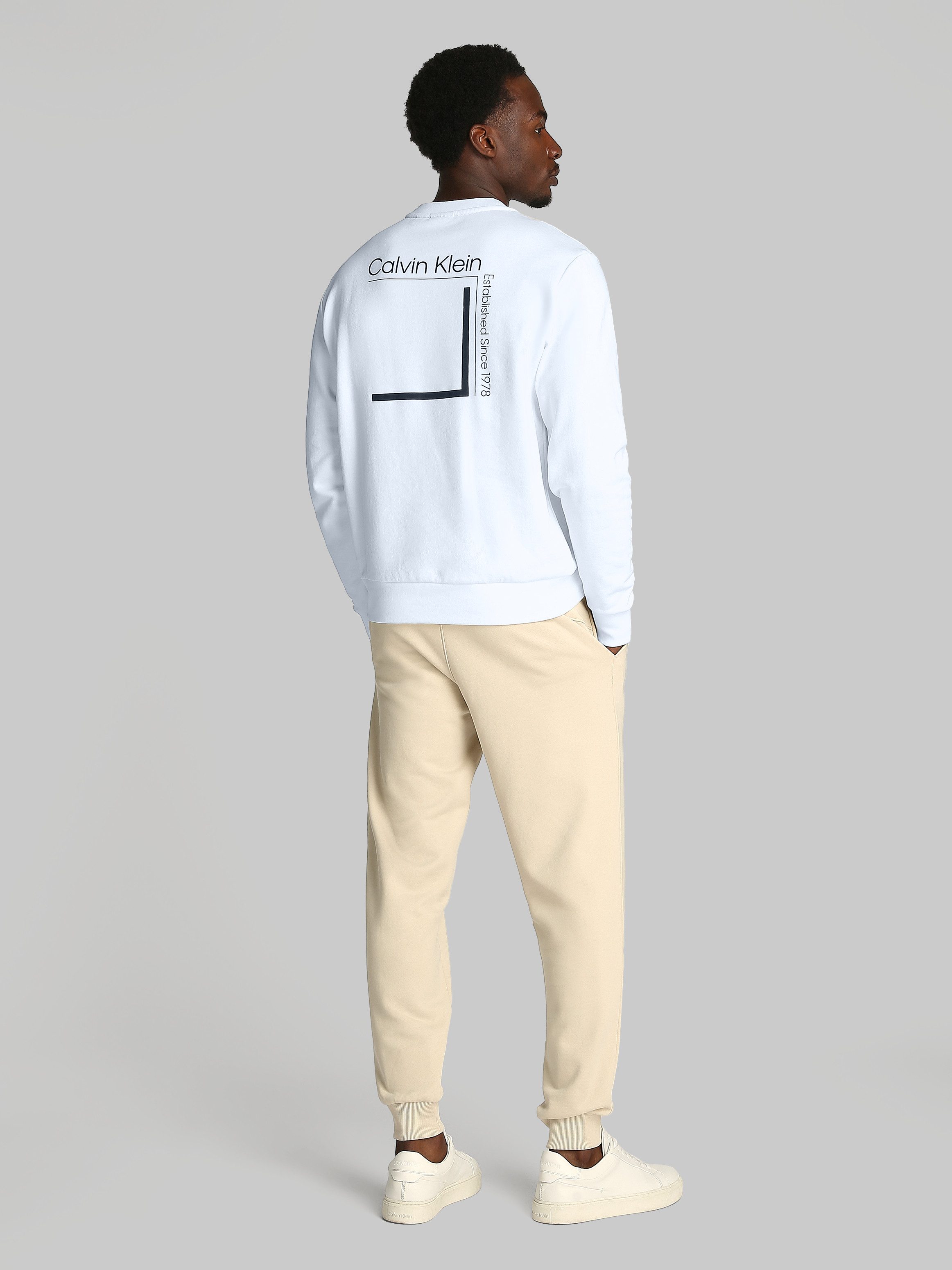 Calvin Klein Sweatshirt CP-LINEAR BOX LOGO SWEATSHIRT