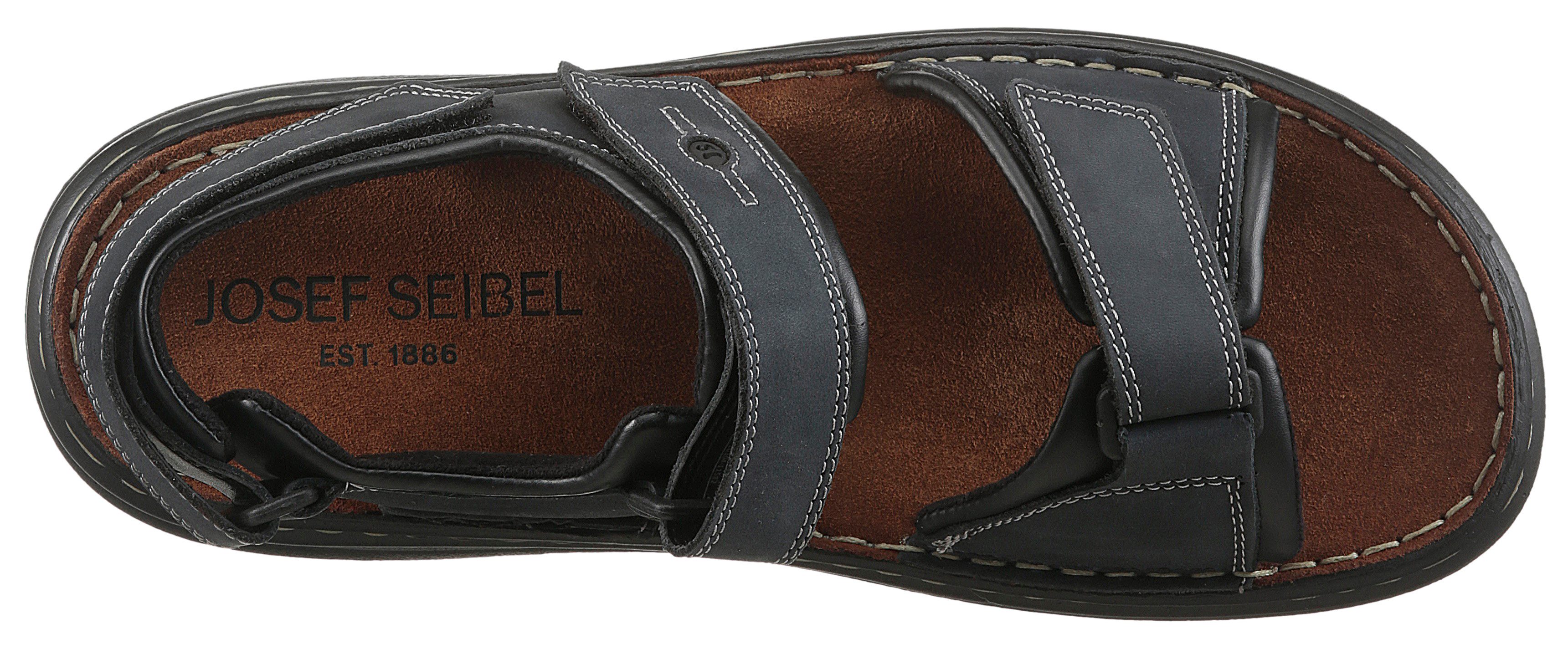 Josef Seibel Sandalen Rafe , zomerschoen, klittenbandschoen, vrijetijdssandaal, met leren binnenzool