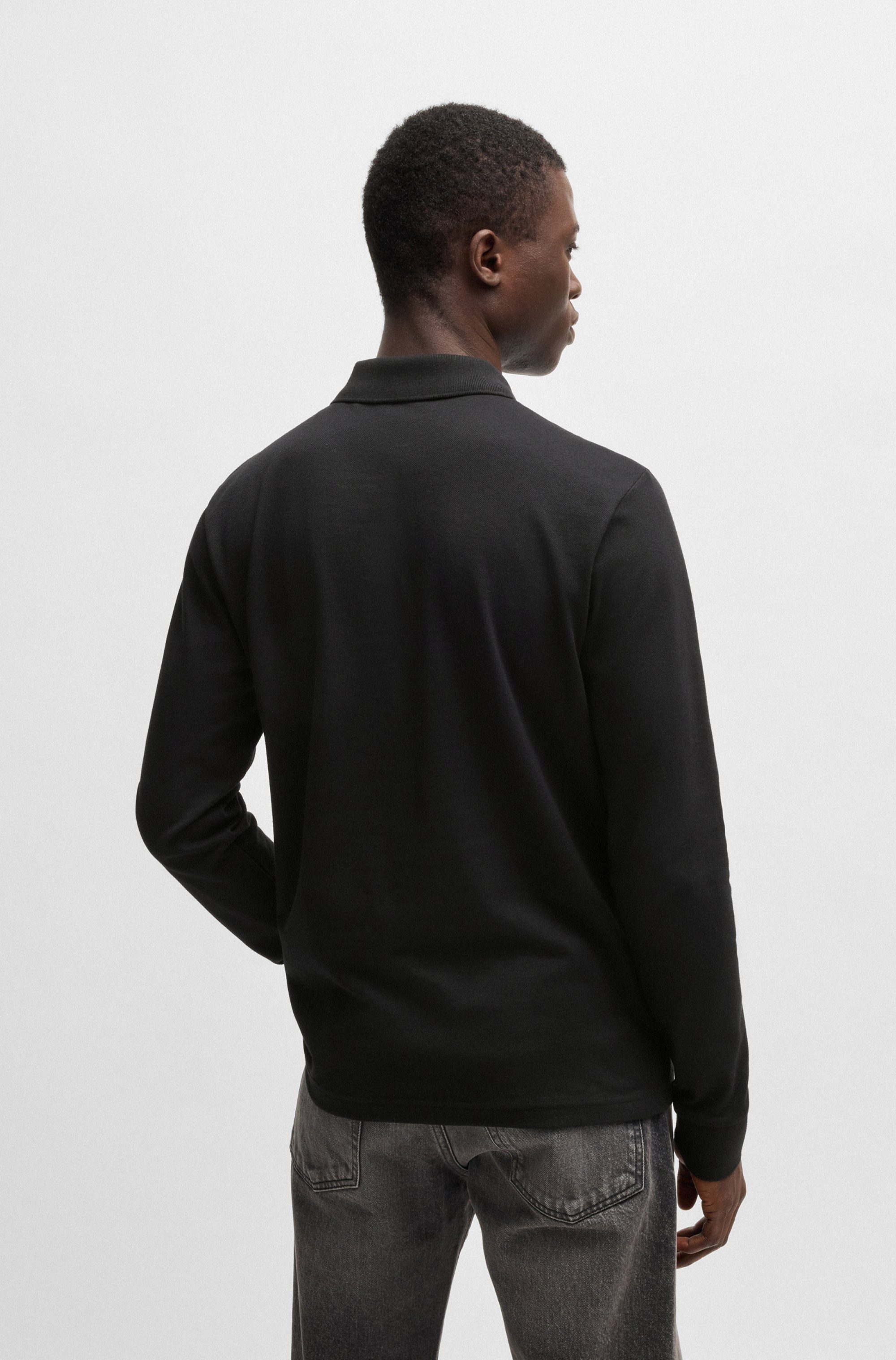 Boss Orange Poloshirt Passerby met boss badge