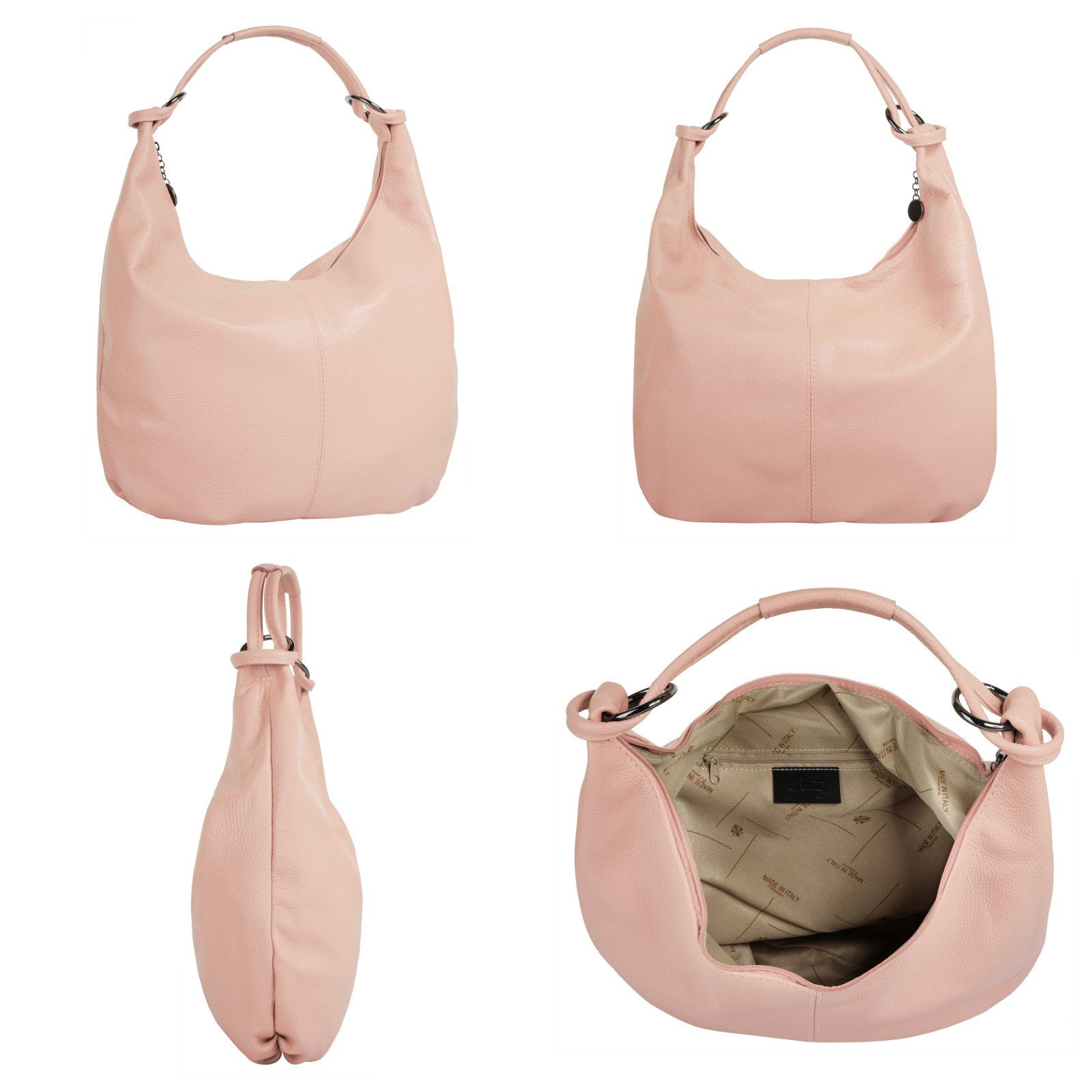 Cluty Shopper echt leer, made in italy