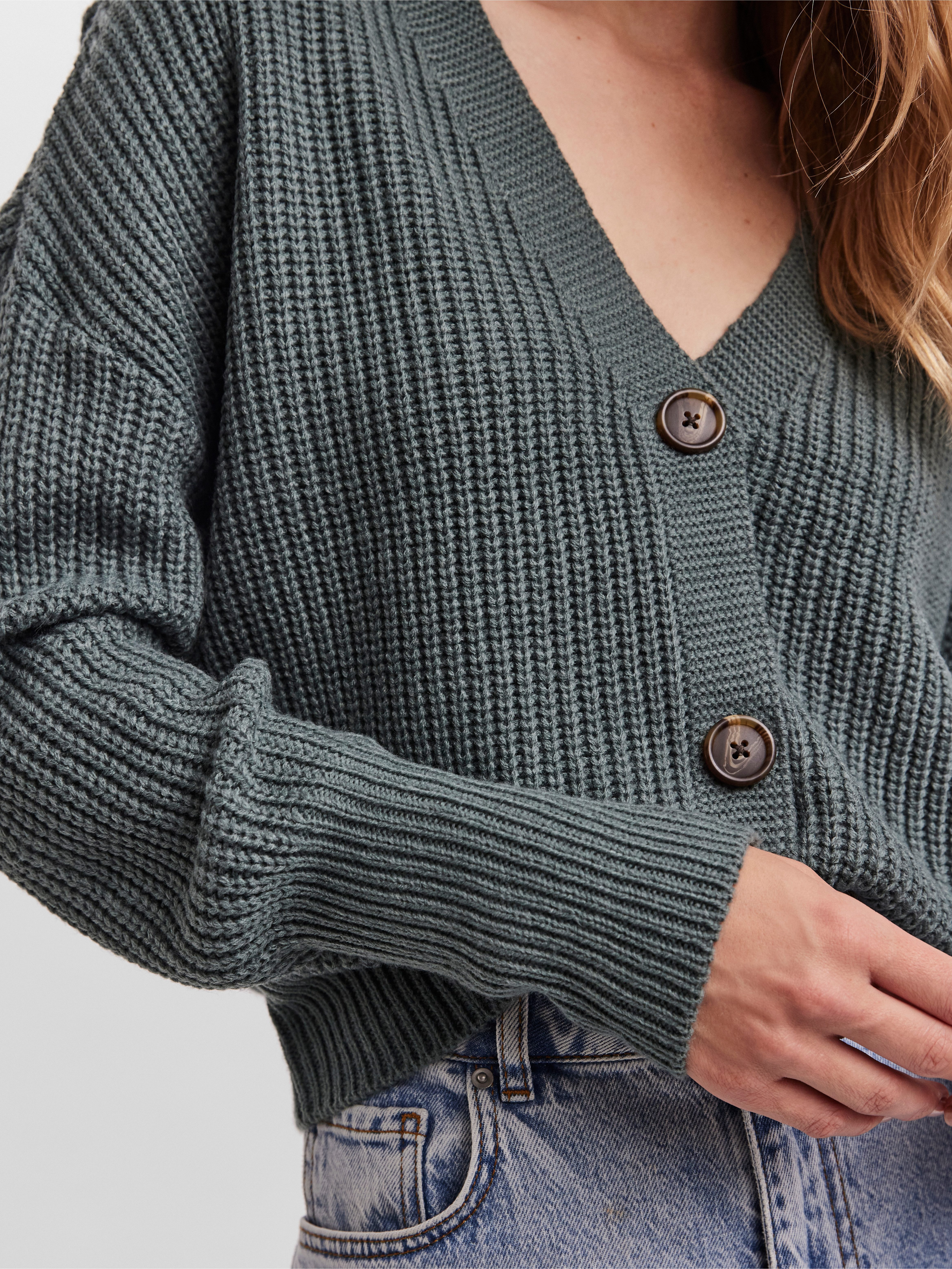 Vero Moda Vest VMLEA LS V-NECK CUFF CARDIGAN