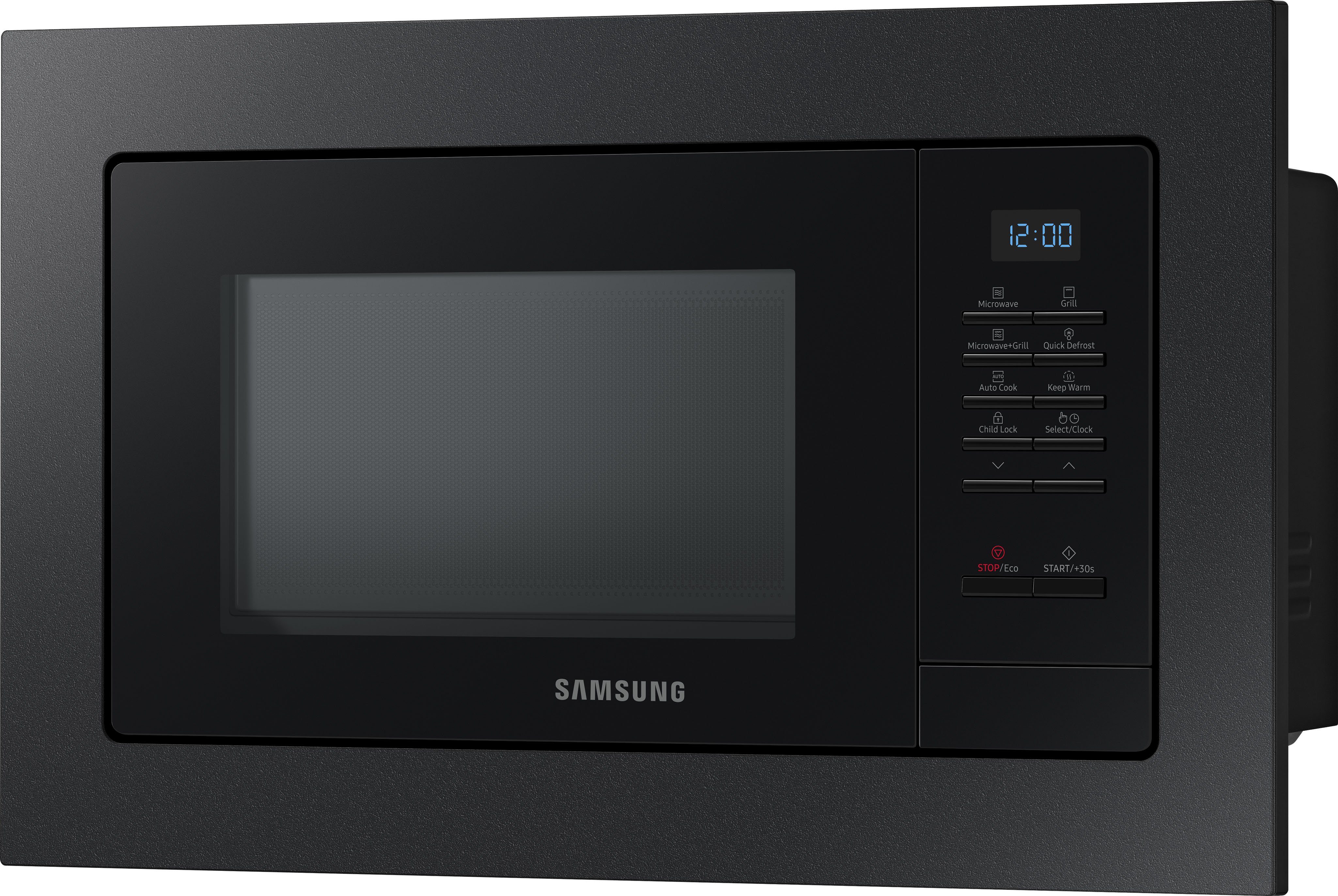 Samsung Magnetron MG20A7013CB/EG Koken, bakken & grillen met onderhoudsvriendelijk keramisch emaille interieur