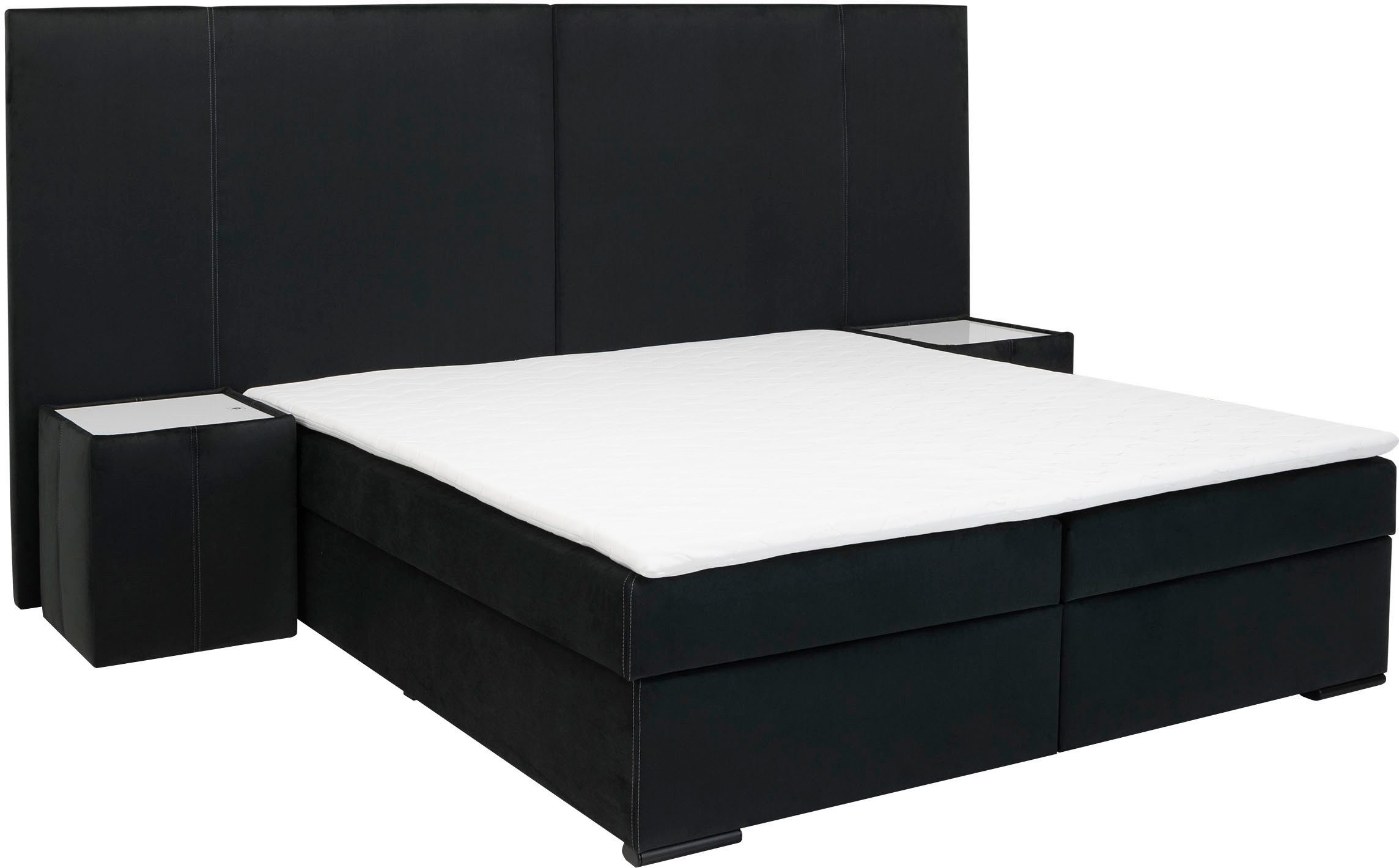COLLECTION AB Boxspring 30 jaar jubileum model BIG incl. topmatras & bedkist, naar keuze h2,h3,h4