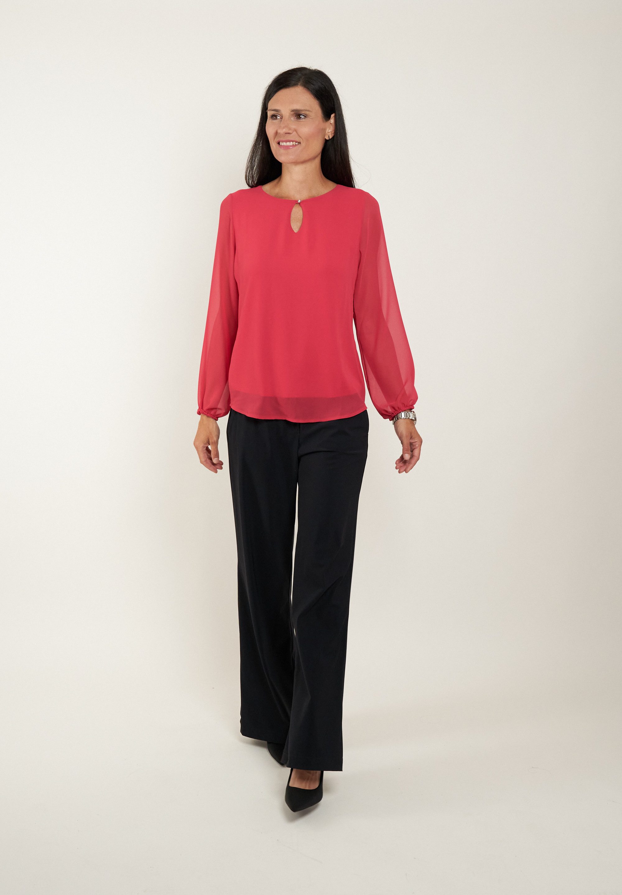 Seidel Moden Blouse met lange mouwen Made in Germany