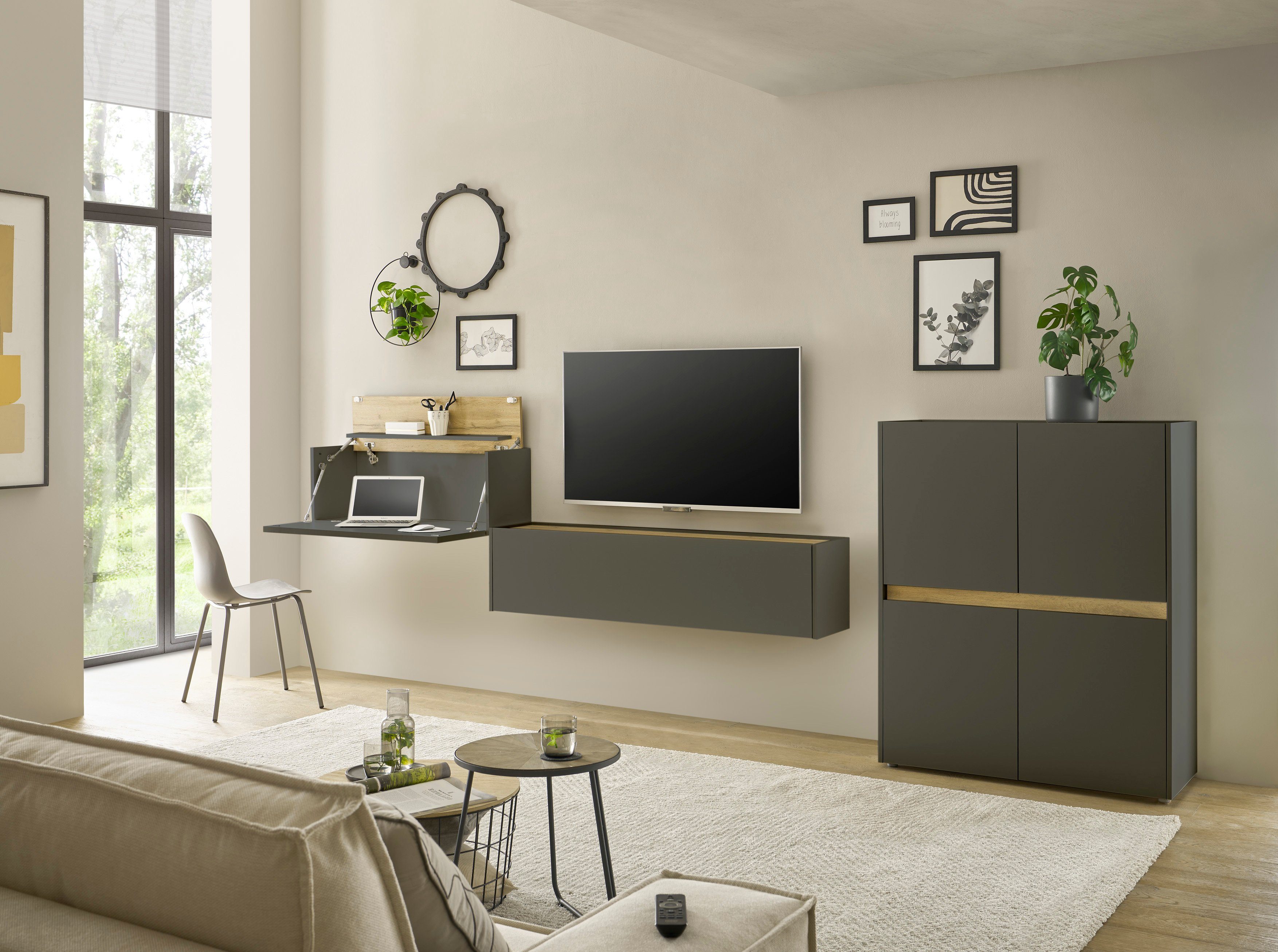 INOSIGN Set kantoormeubelen City/Giron Thuiskantoor (set, 3-delig)