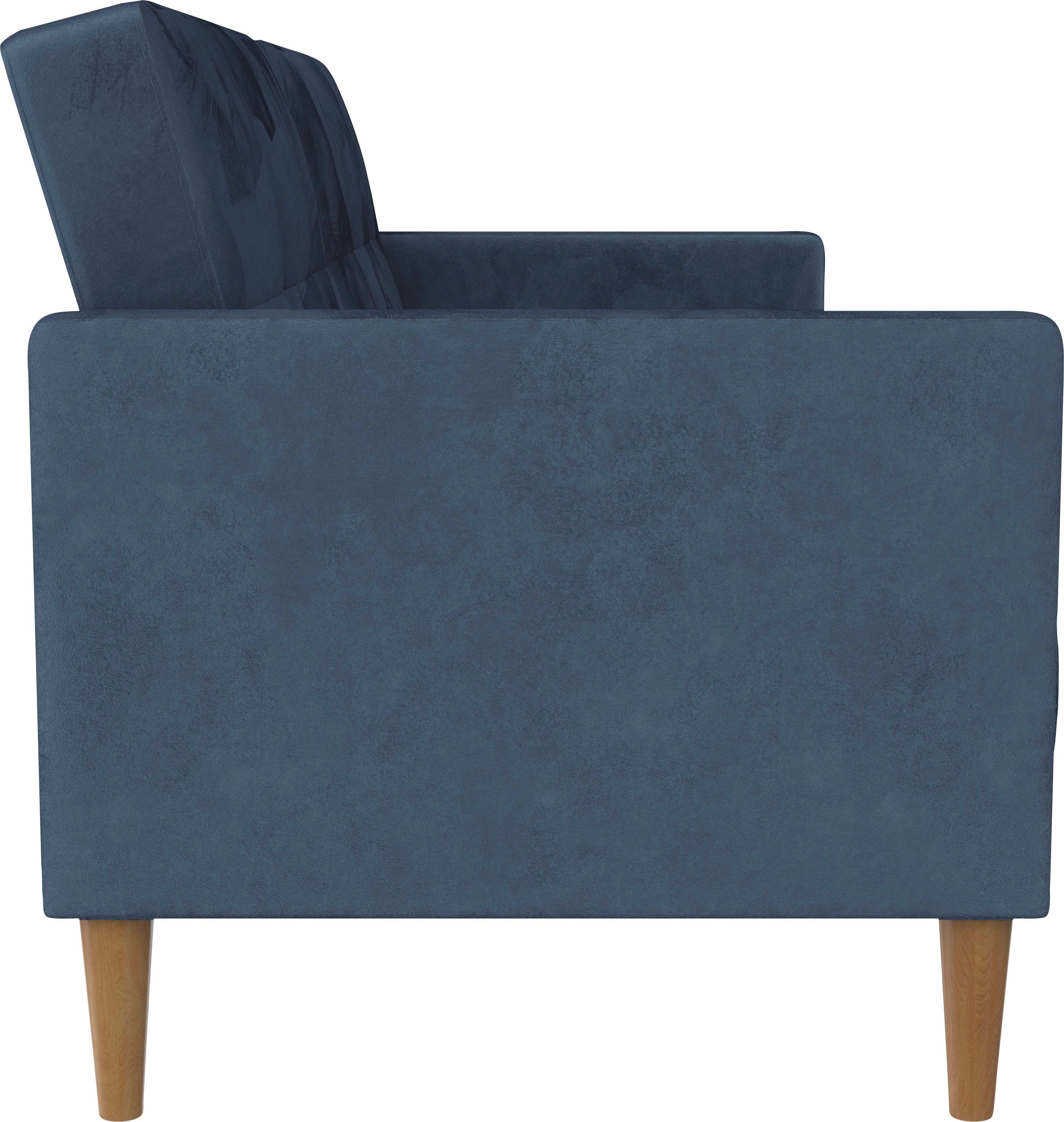 Dorel Home 3-zitsbank Lilly Bedfunctie, rugleuning 3-voudig verstelbaar, zithoogte 43 cm