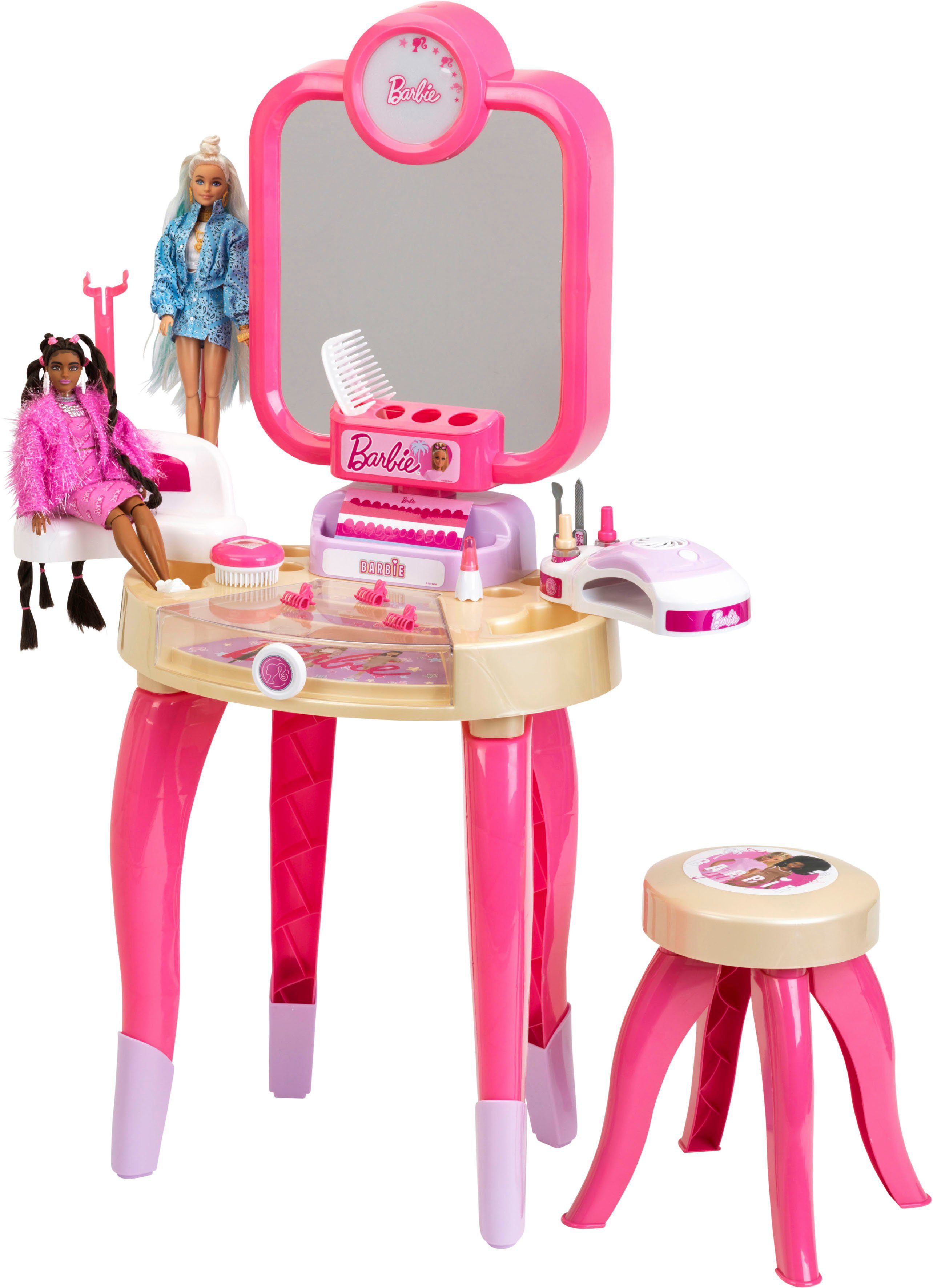 Klein Make-uptafel Barbie schoonheidsstudio, Happy Vibes