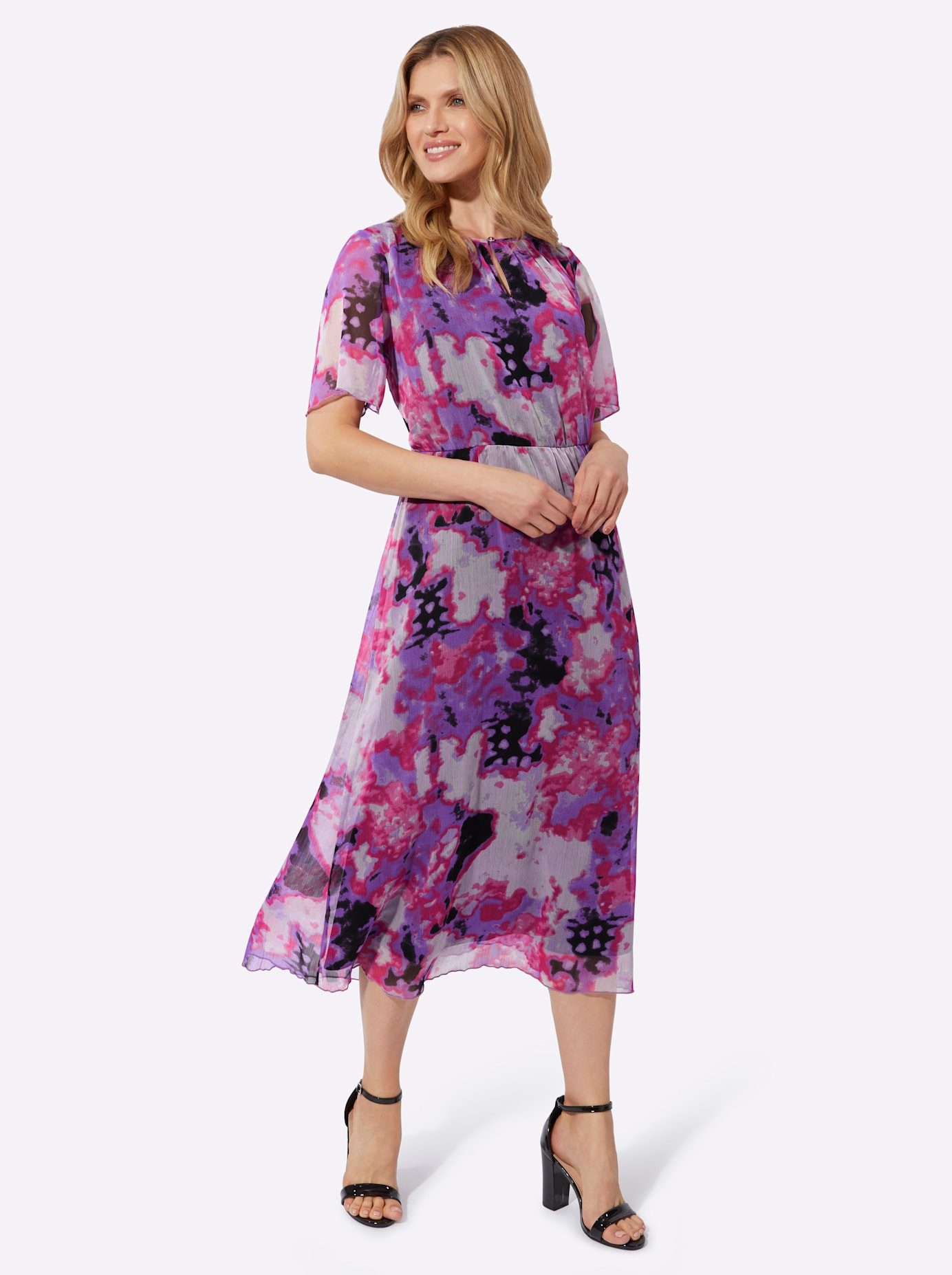 Classic Basics Gedessineerde jurk