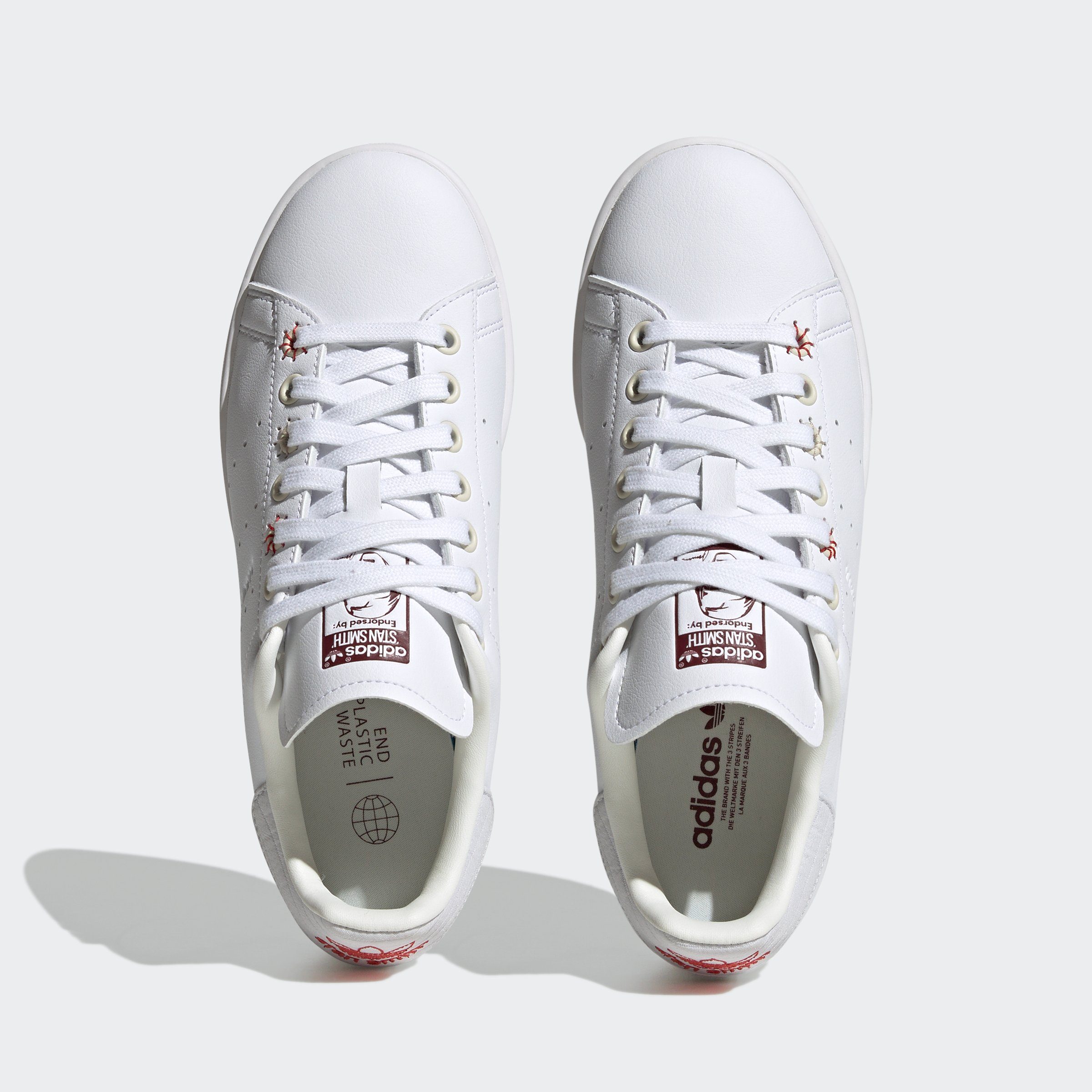 Adidas stan smith stranger heren zilver