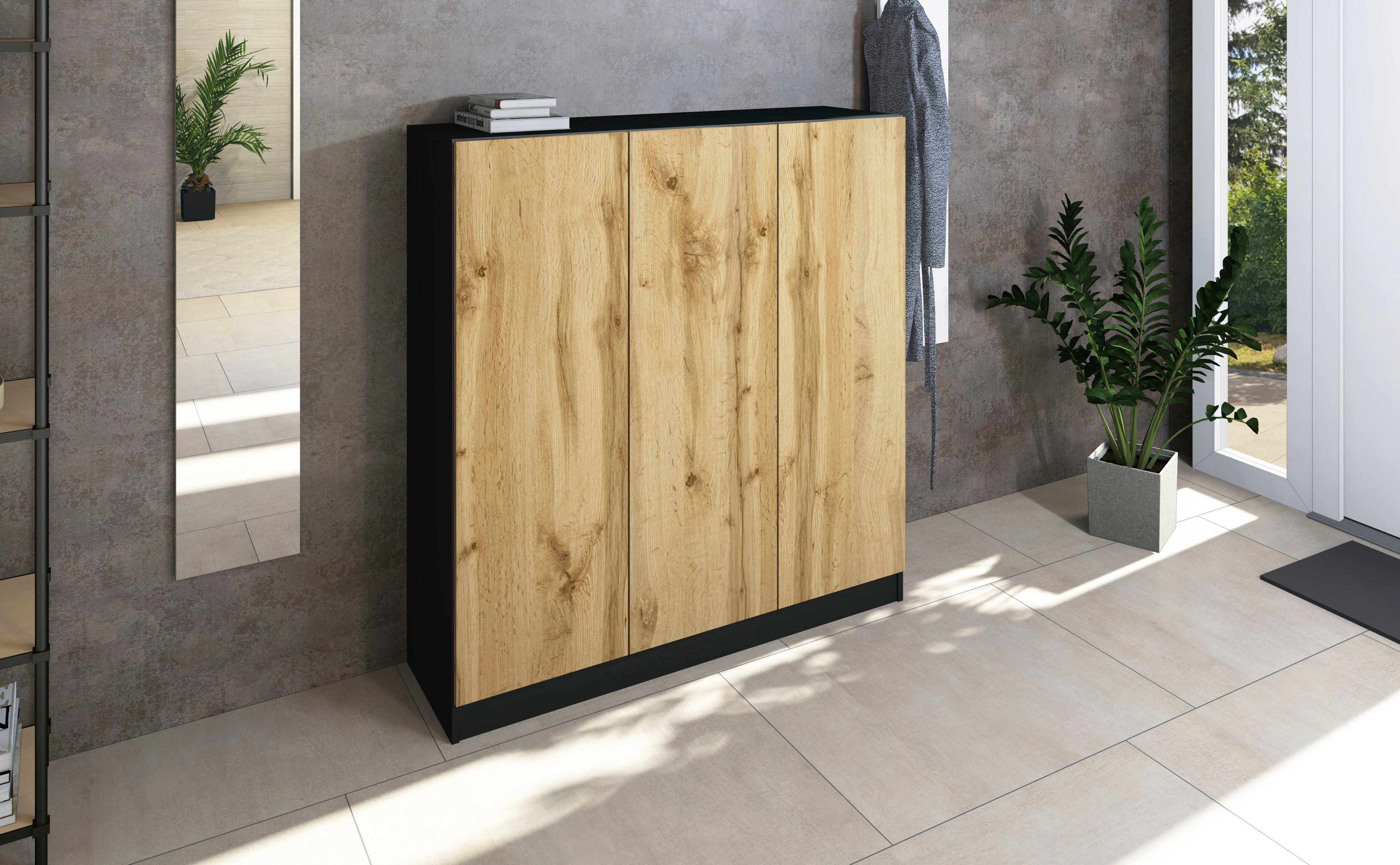 borchardt Möbel Schoenenkast Vaasa3 Breedte 114 cm